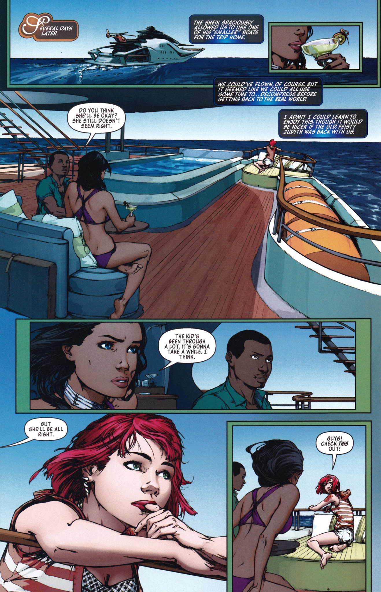 Read online Michael Turner's Fathom comic -  Issue #9 - 19