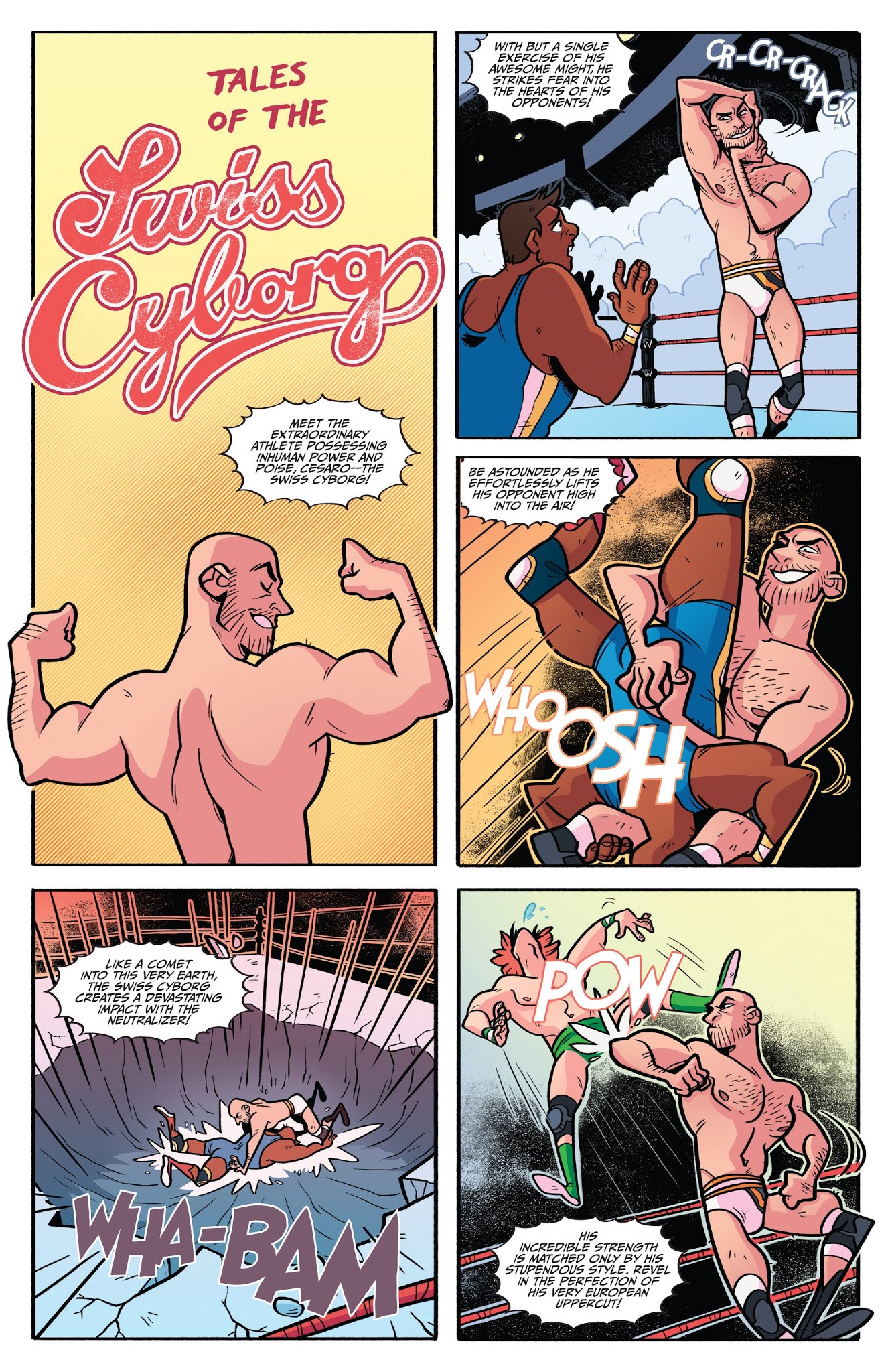 Read online WWE comic -  Issue #22 - 23