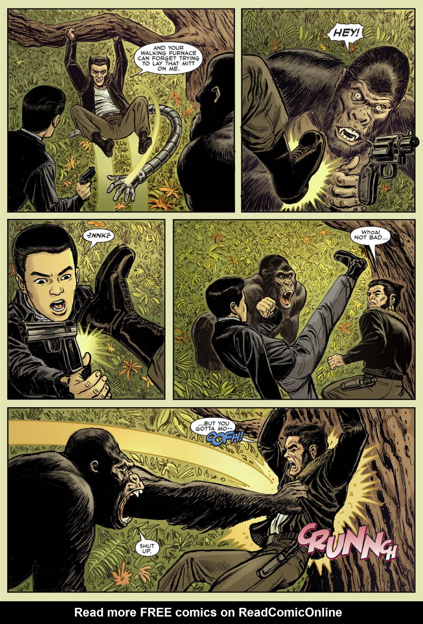 Read online Wolverine: Agent of Atlas comic -  Issue #1 - 4