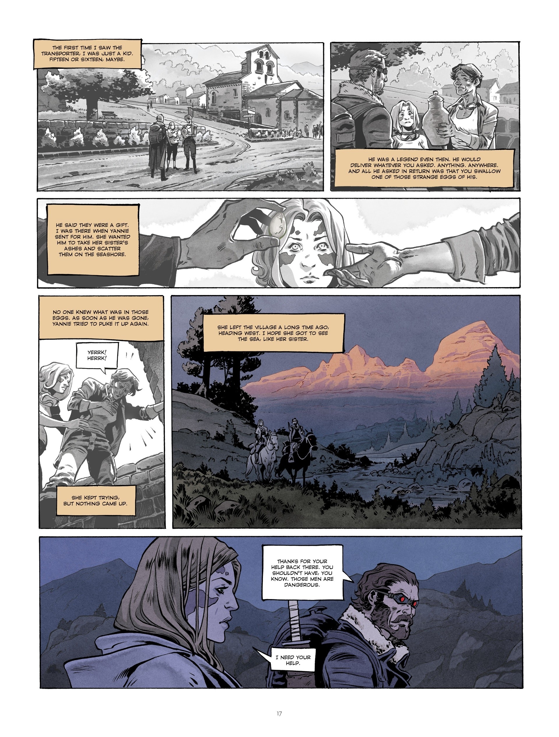 Read online The Transporter comic -  Issue #1 - 17