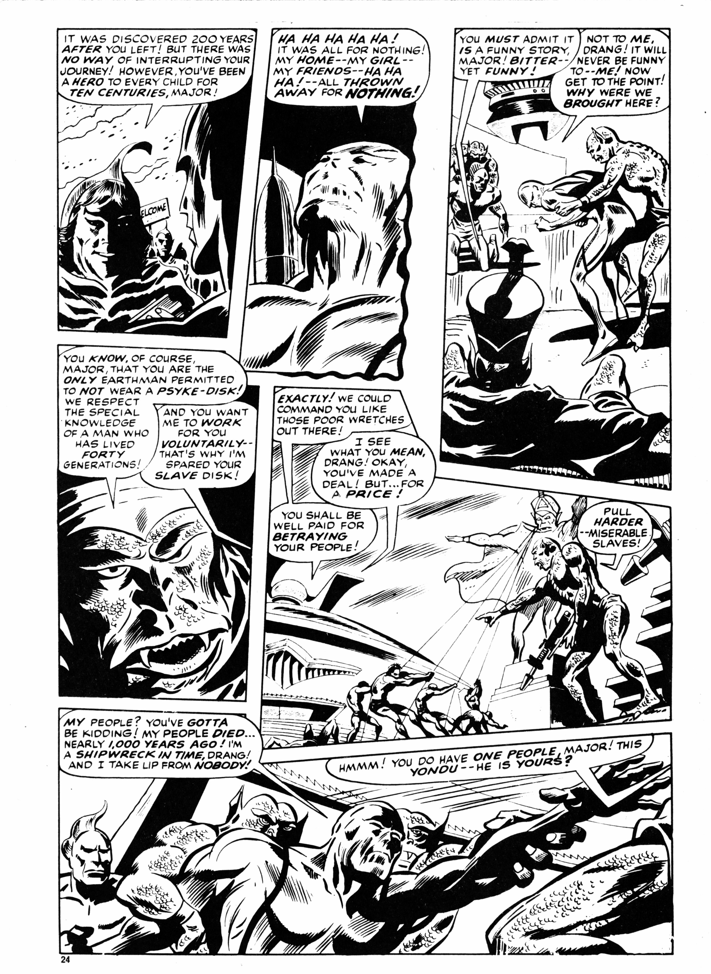 Read online Planet of the Apes (1974) comic -  Issue #24 - 24