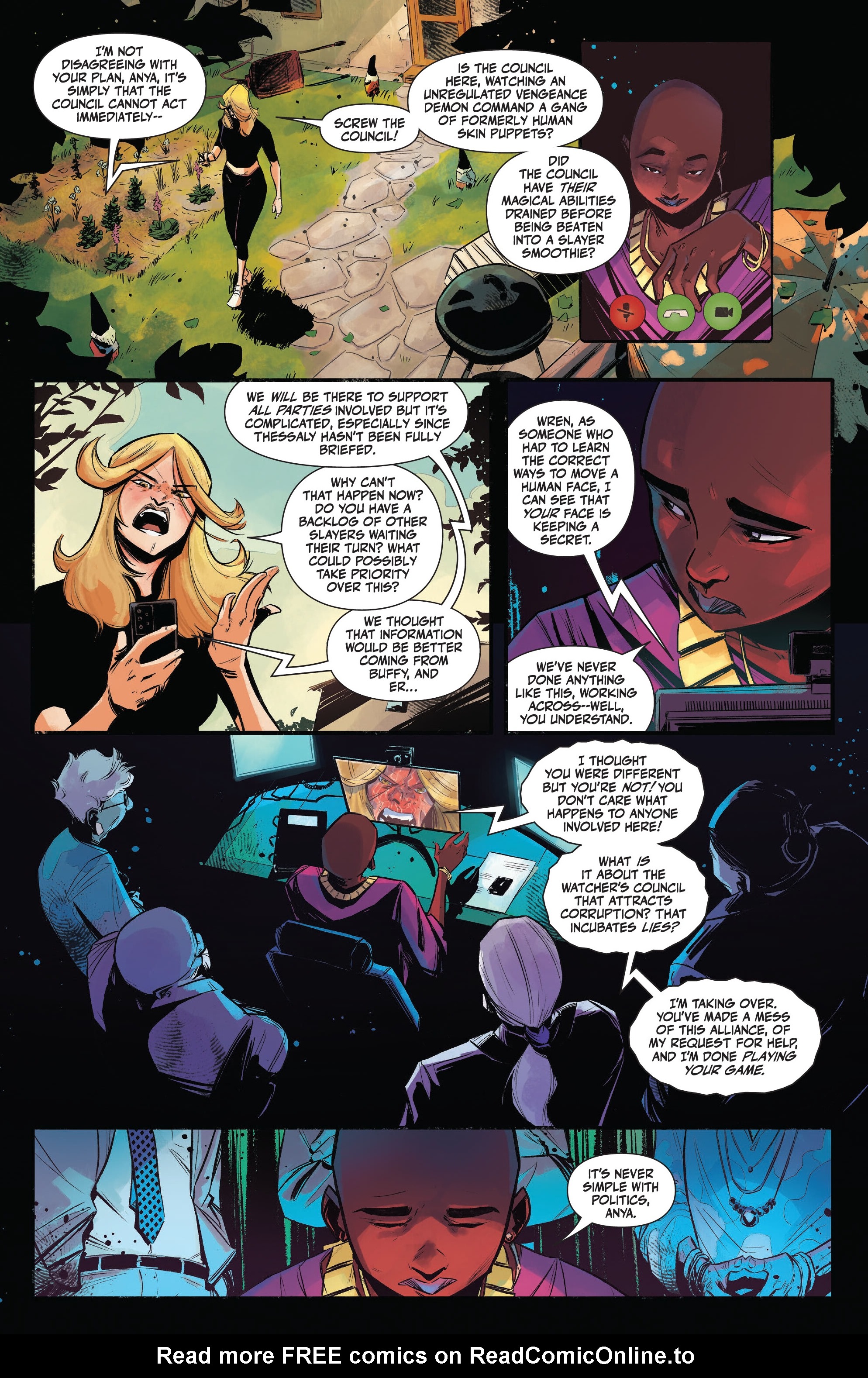 Read online Buffy the Last Vampire Slayer (2023) comic -  Issue #5 - 11