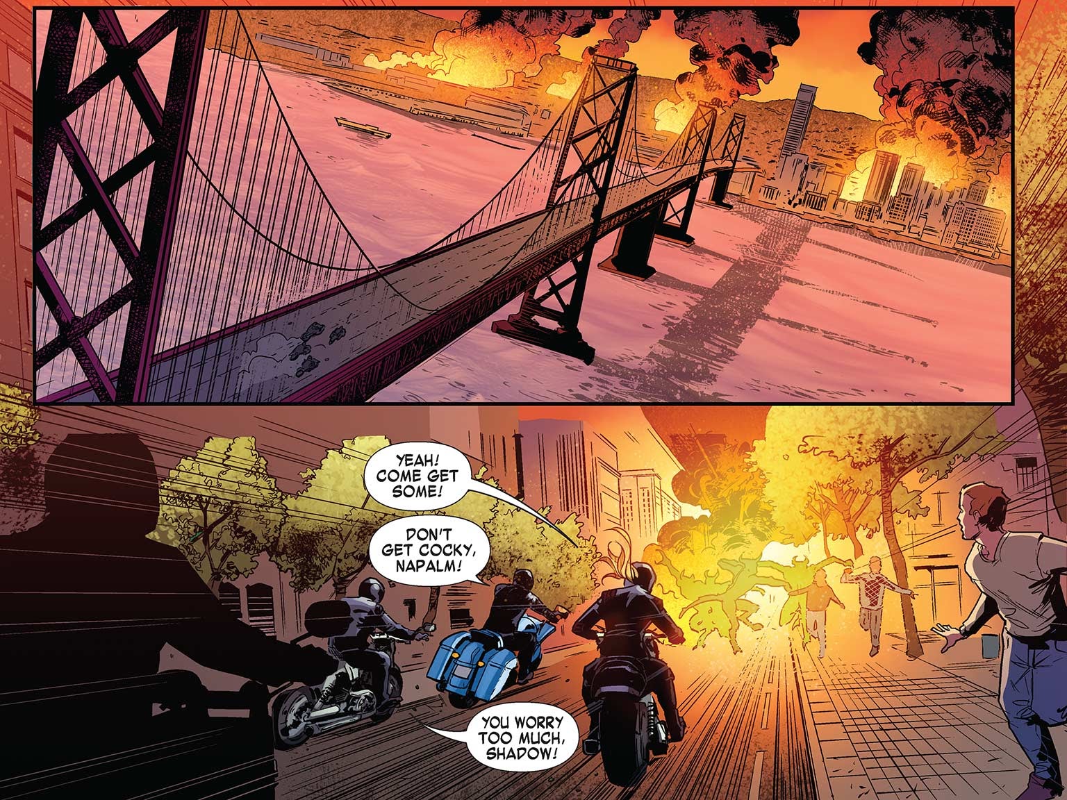 Read online Captain America Featuring Road Force comic -  Issue # Full - 18