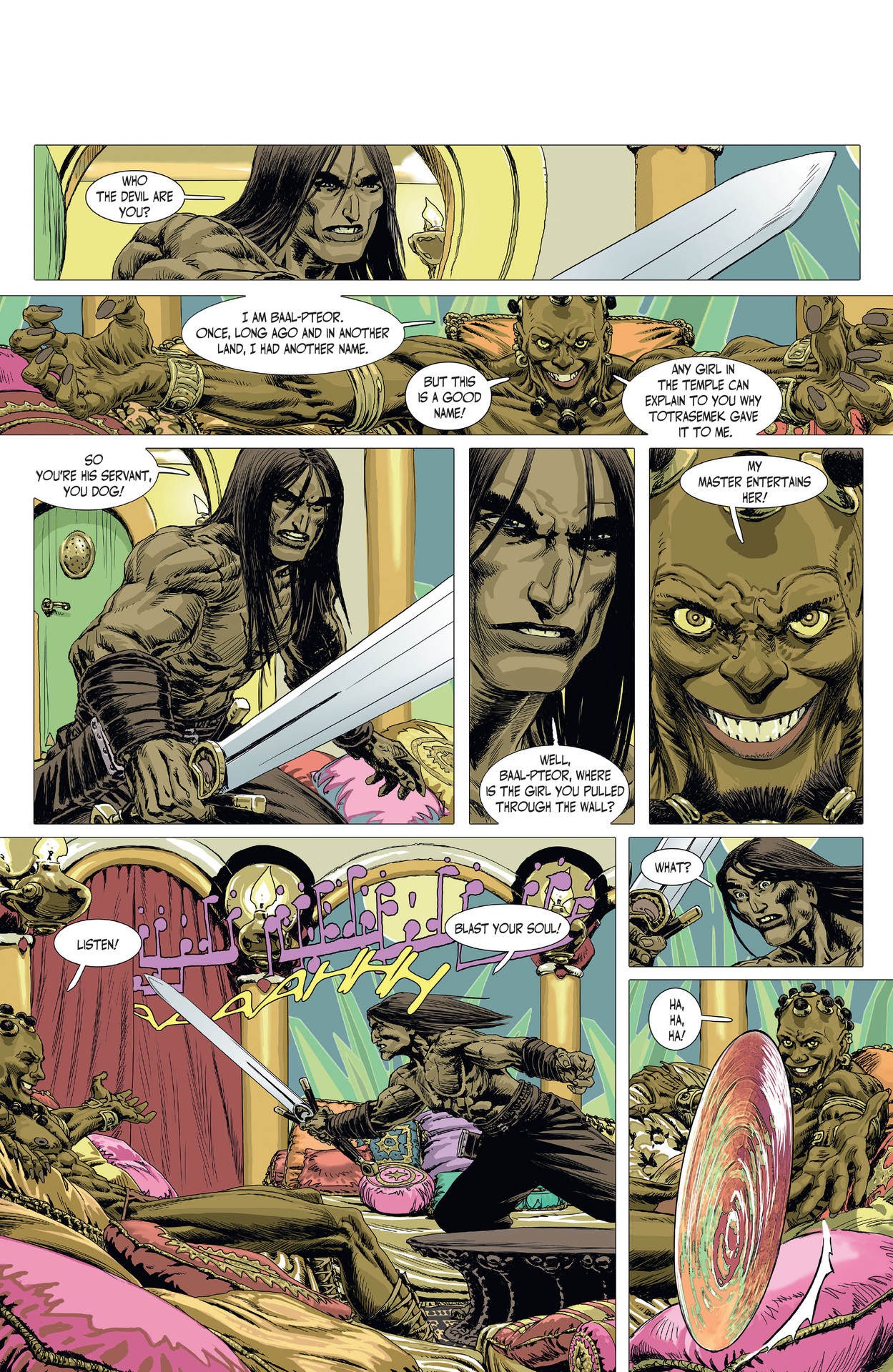 Read online The Cimmerian comic -  Issue # TPB 3 - 106