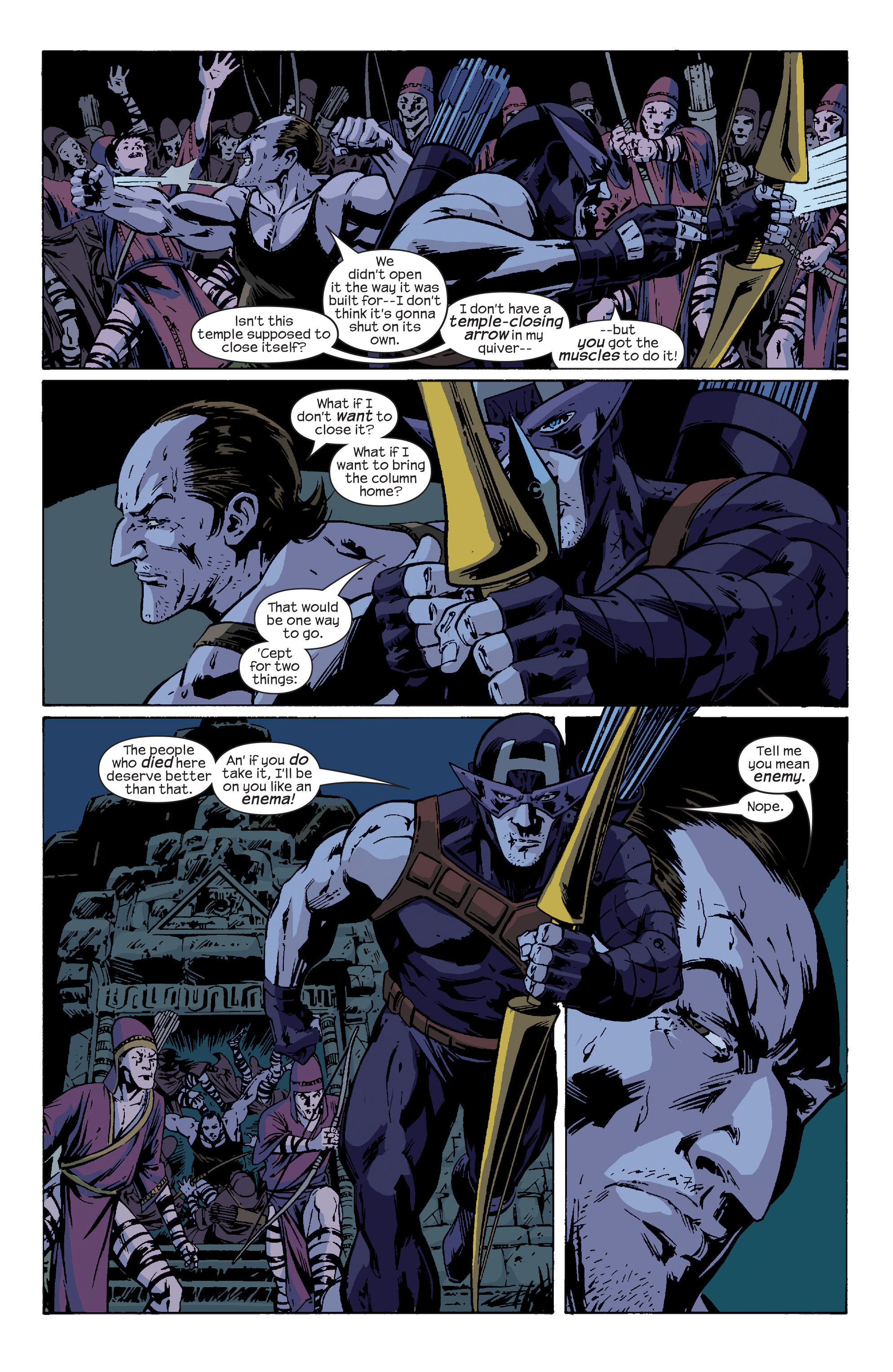 Read online Hawkeye (2003) comic -  Issue #6 - 11