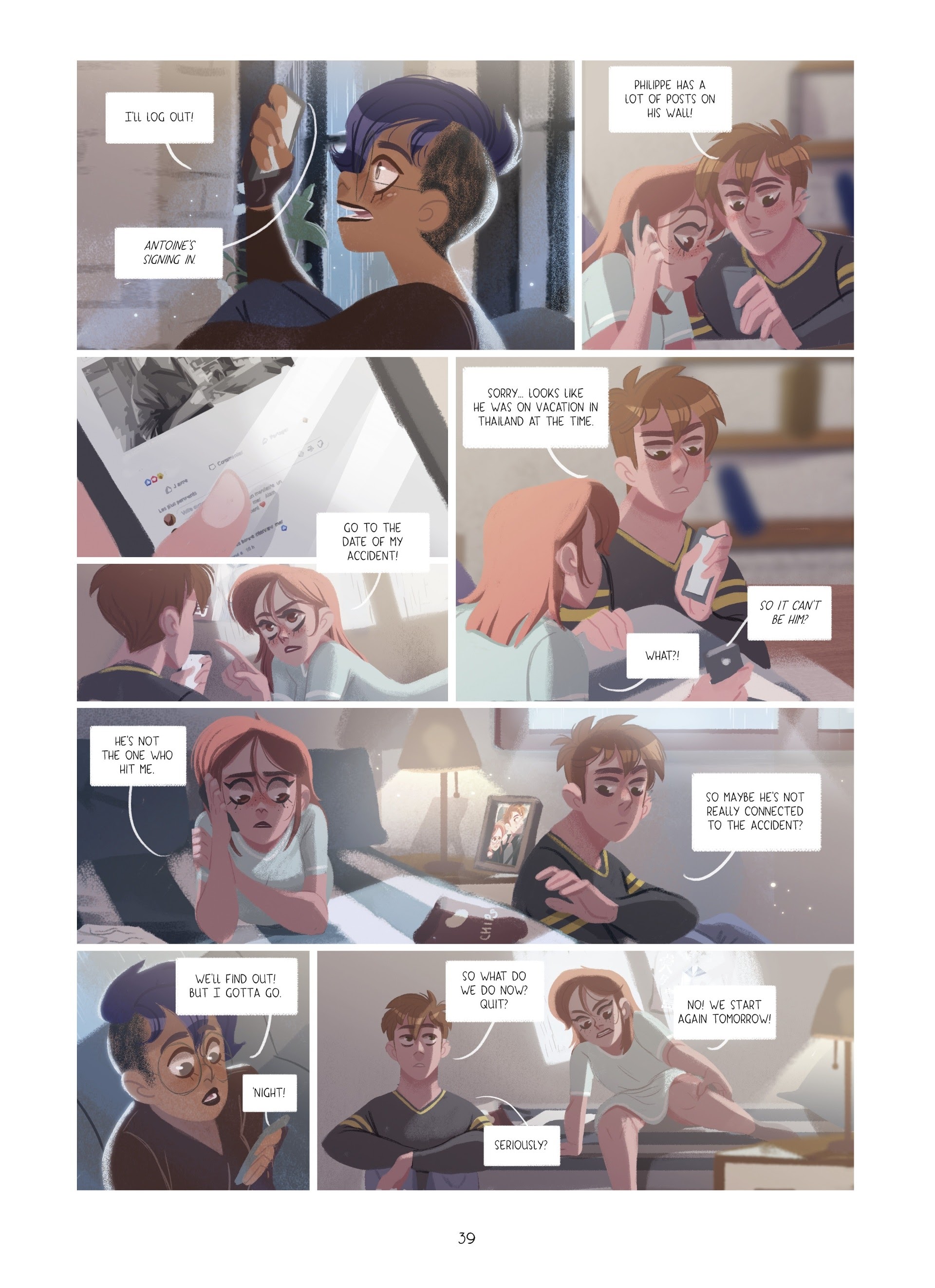 Read online Through Lya's Eyes comic -  Issue #2 - 39