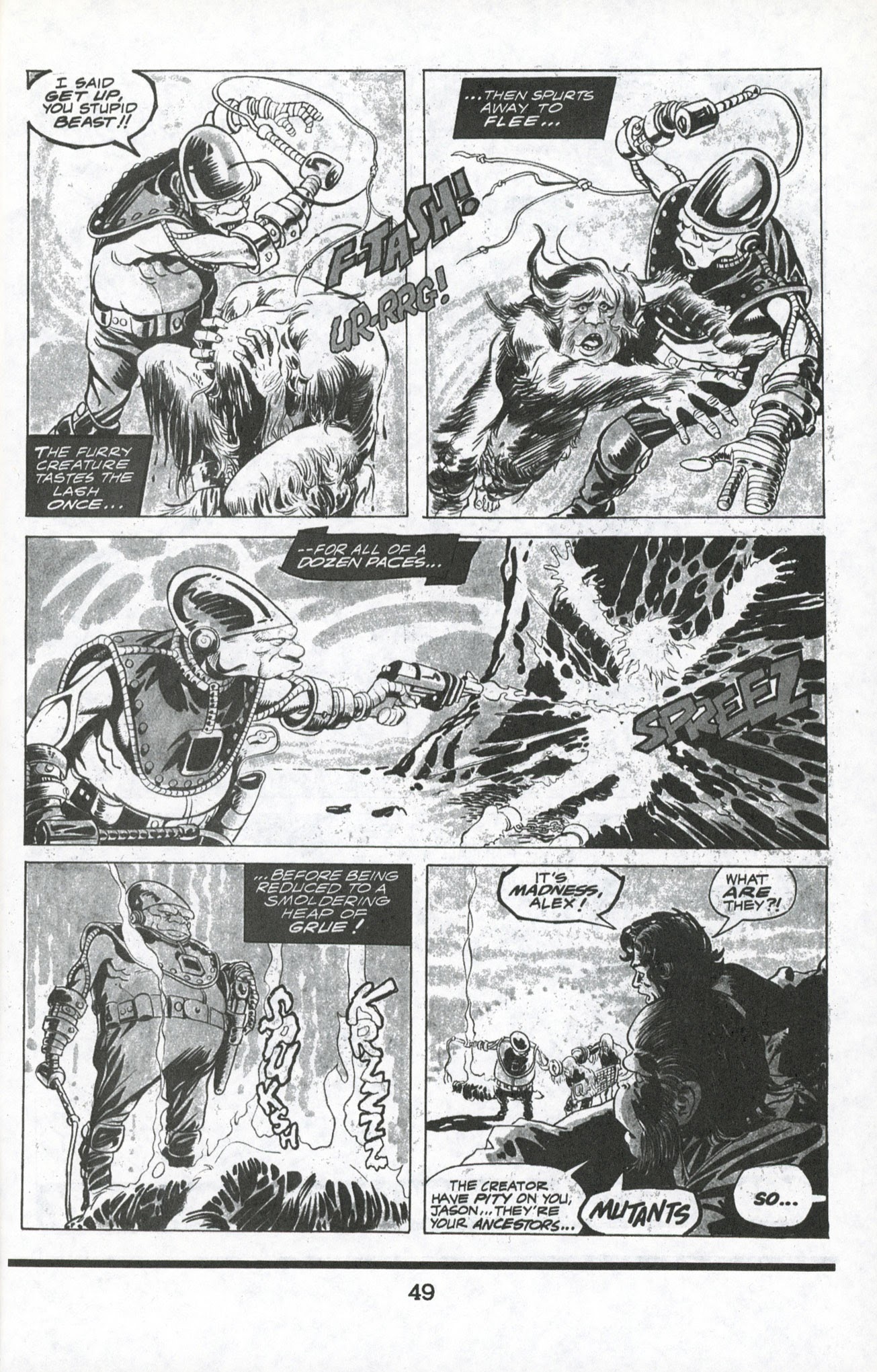 Read online Terror on the Planet of the Apes comic -  Issue #2 - 29