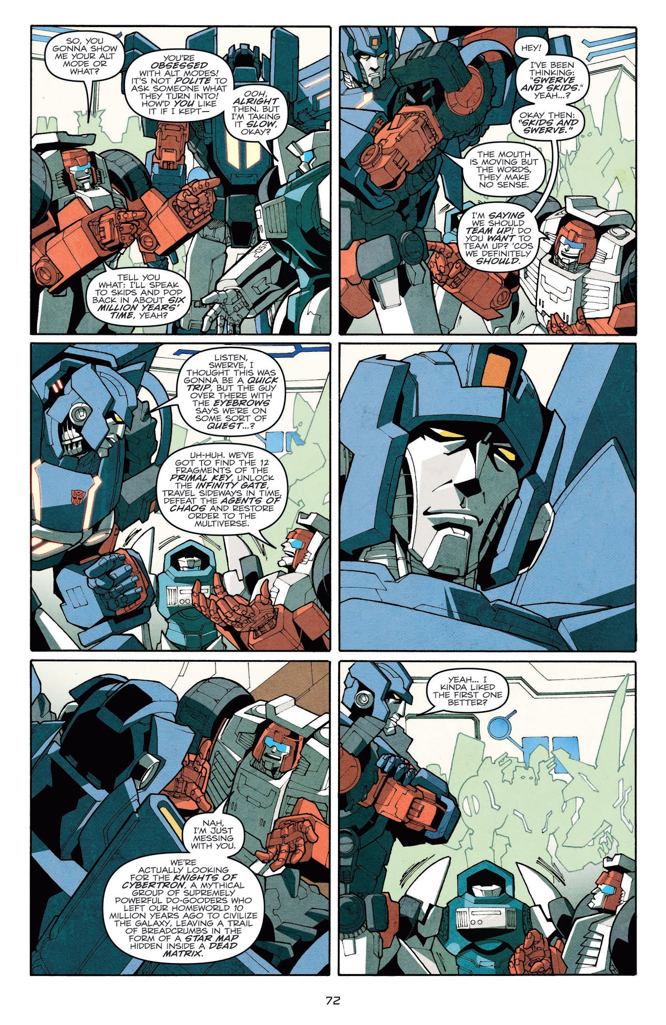 Read online Transformers: The IDW Collection Phase Two comic -  Issue # TPB 1 (Part 1) - 72