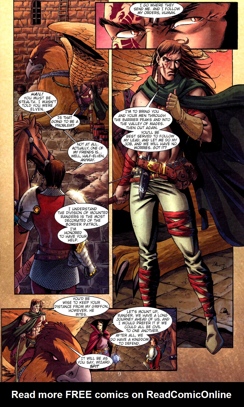 Read online Dungeons & Dragons: Tempests Gate comic -  Issue #3 - 10
