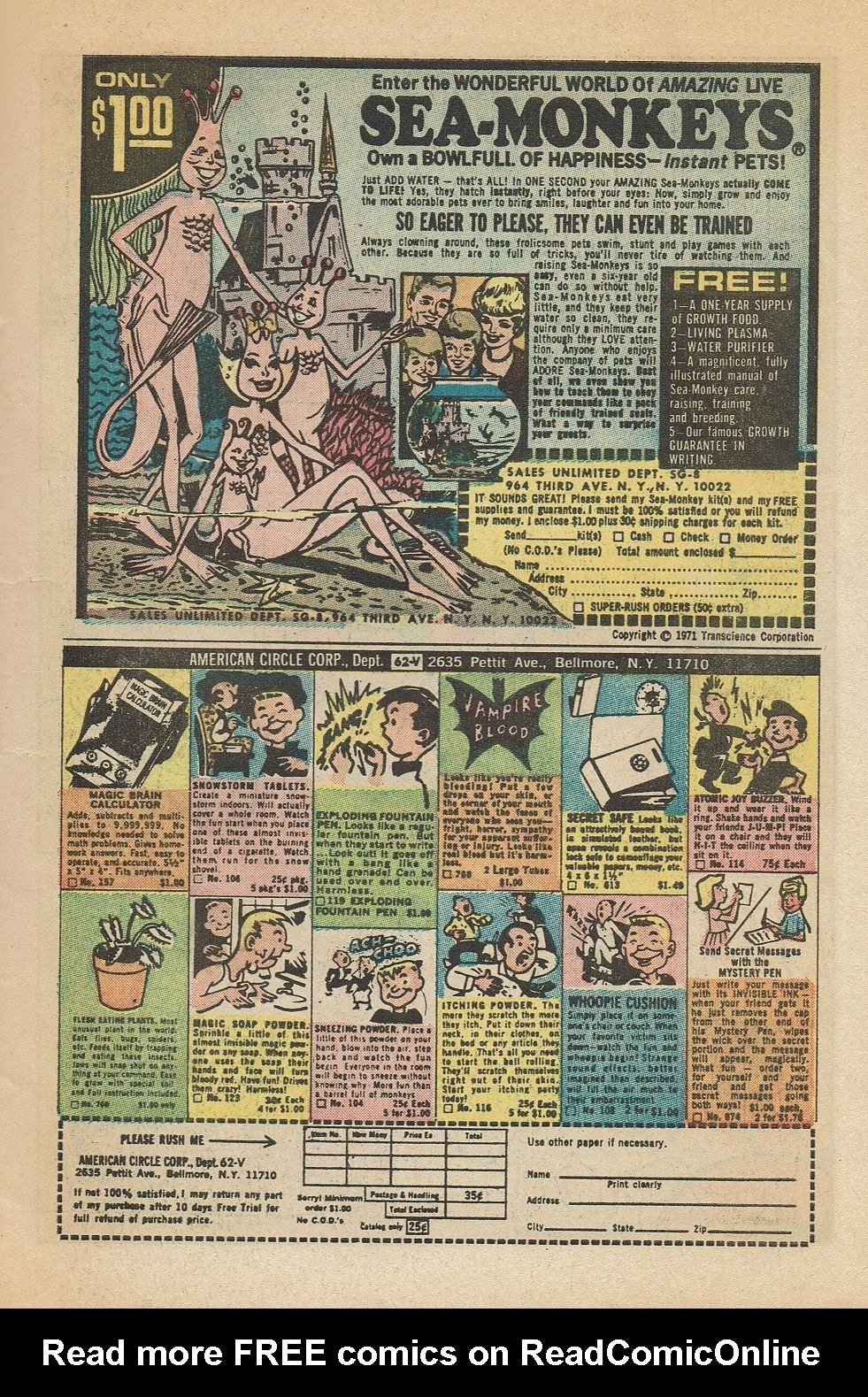 Read online Reggie's Wise Guy Jokes comic -  Issue #23 - 19