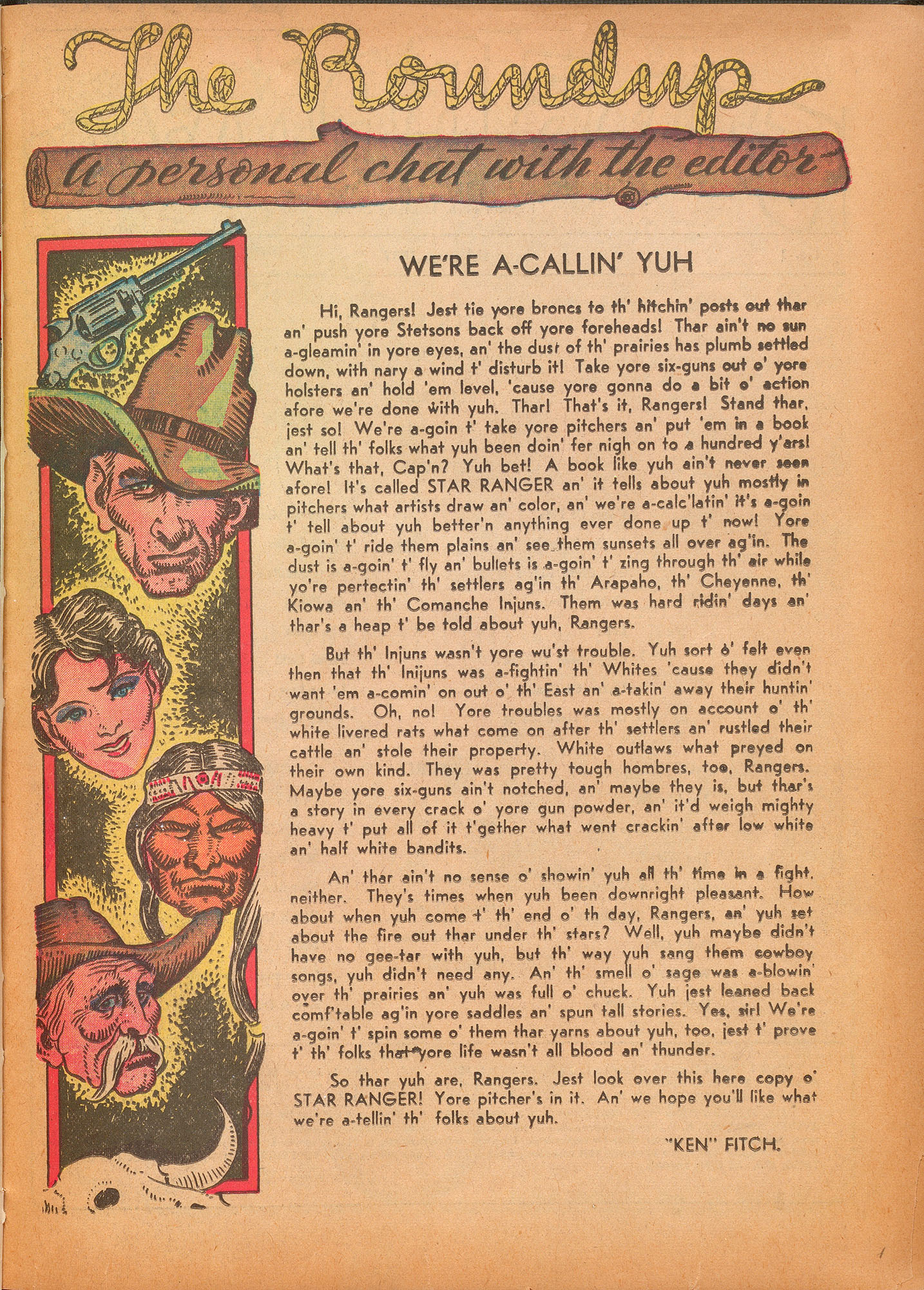 Read online Star Ranger comic -  Issue #1 - 3