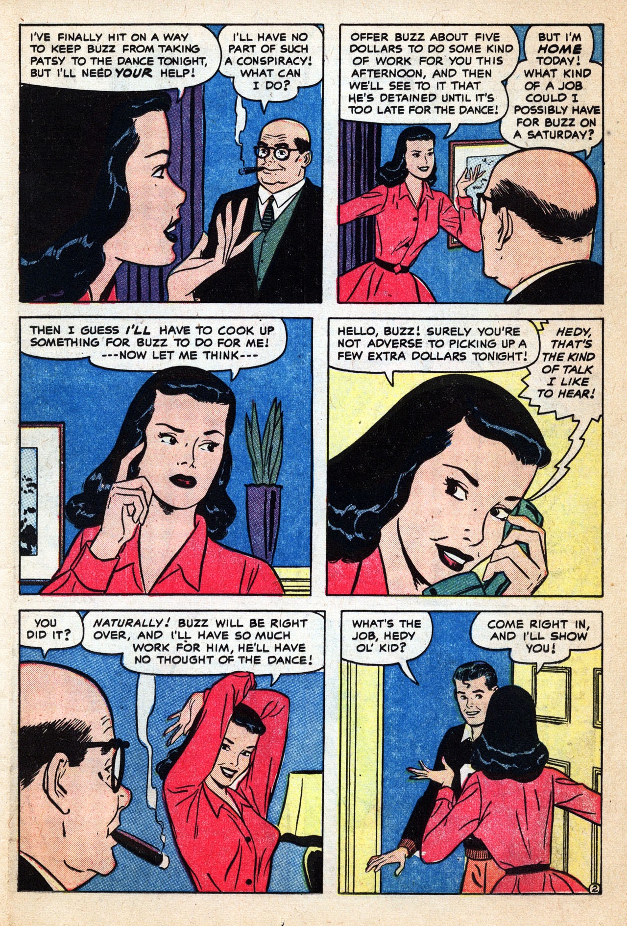 Read online Patsy and her Pals comic -  Issue #28 - 11