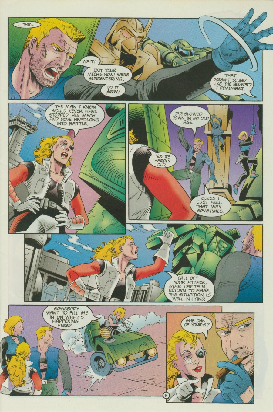 Read online Battletech: Fallout comic -  Issue #2 - 6