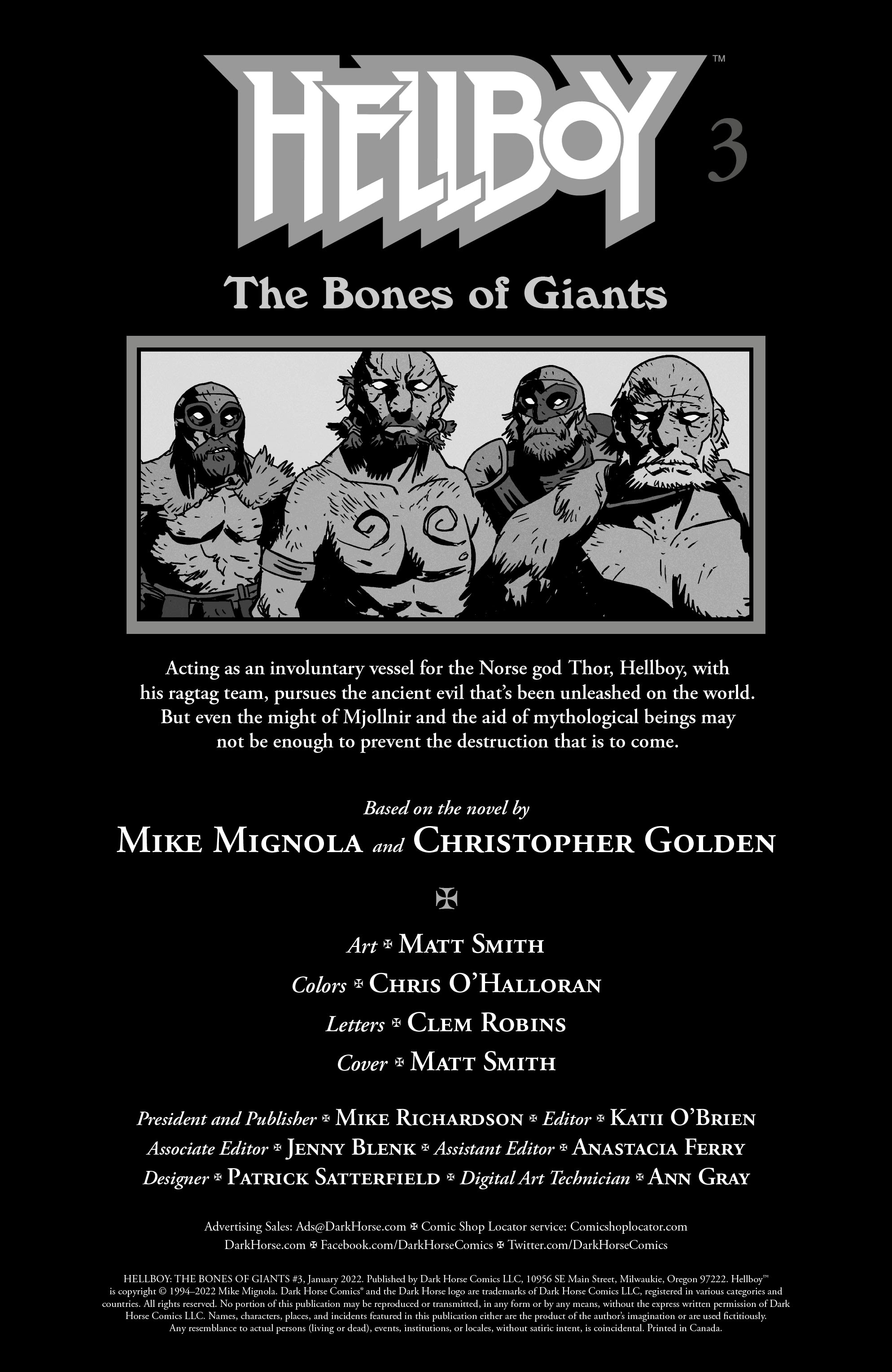 Read online Hellboy: The Bones of Giants comic -  Issue #3 - 2