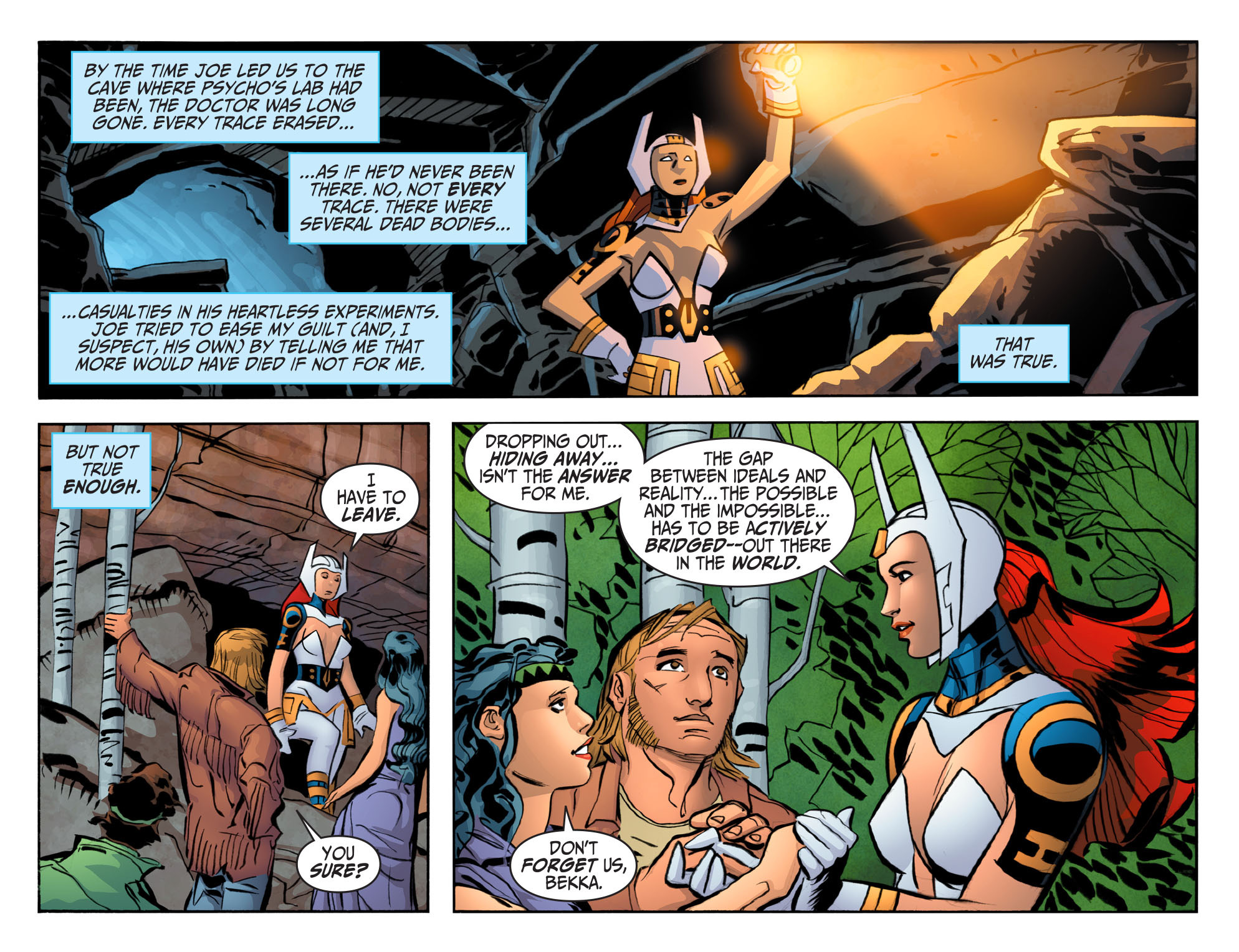 Read online Justice League: Gods & Monsters - Wonder Woman [I] comic -  Issue #3 - 21