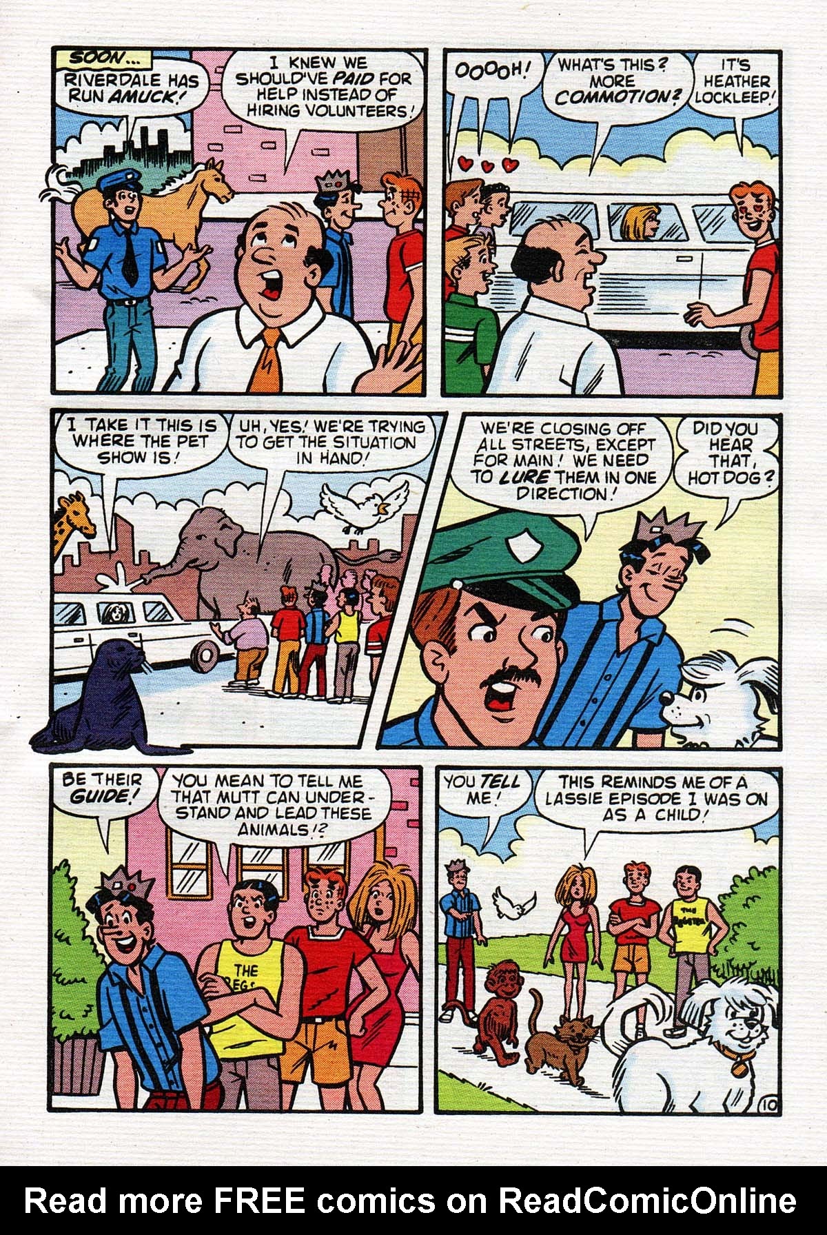 Read online Archie's Double Digest Magazine comic -  Issue #154 - 147