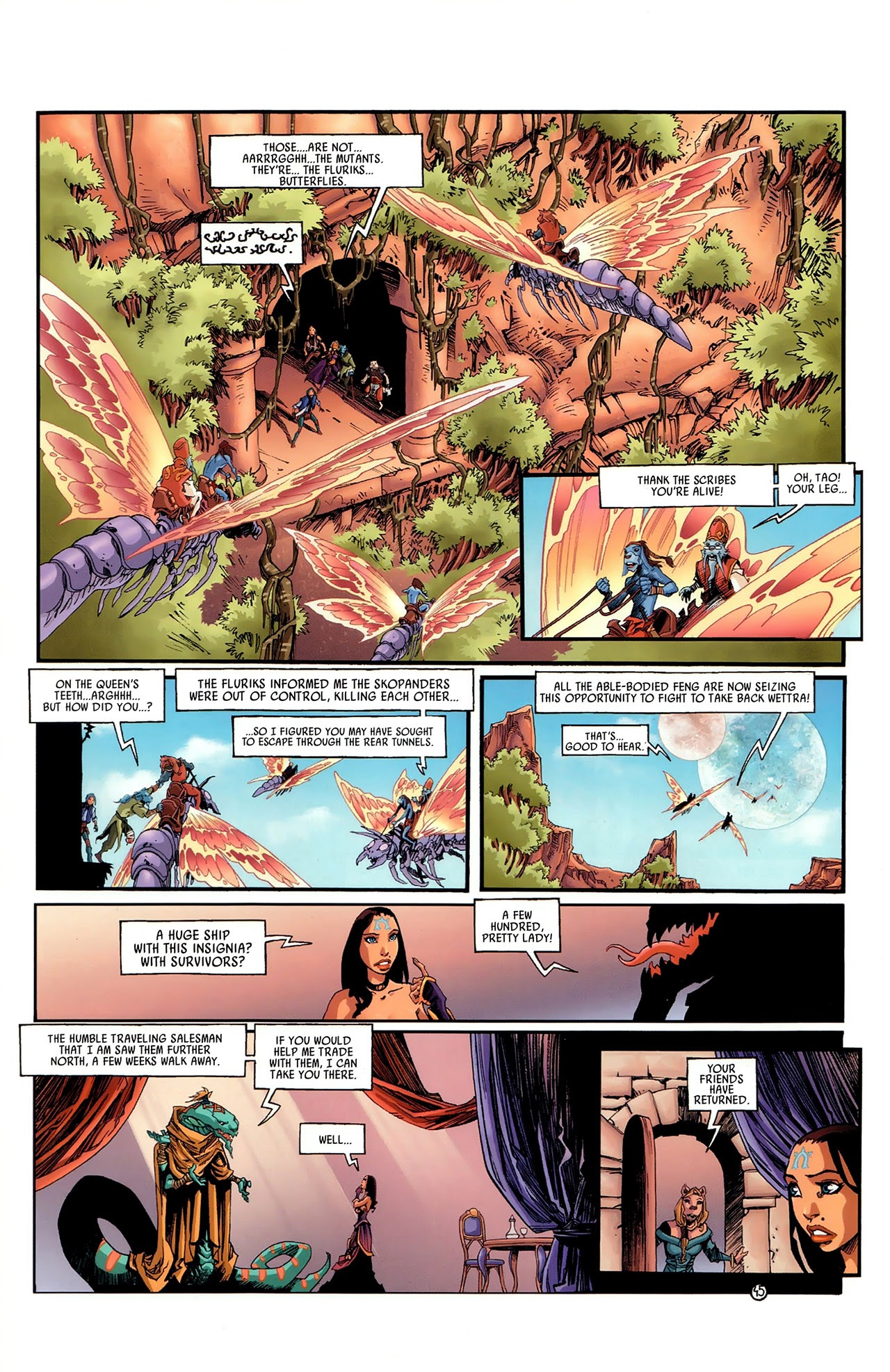 Read online Ythaq: The Forsaken World comic -  Issue #3 - 49