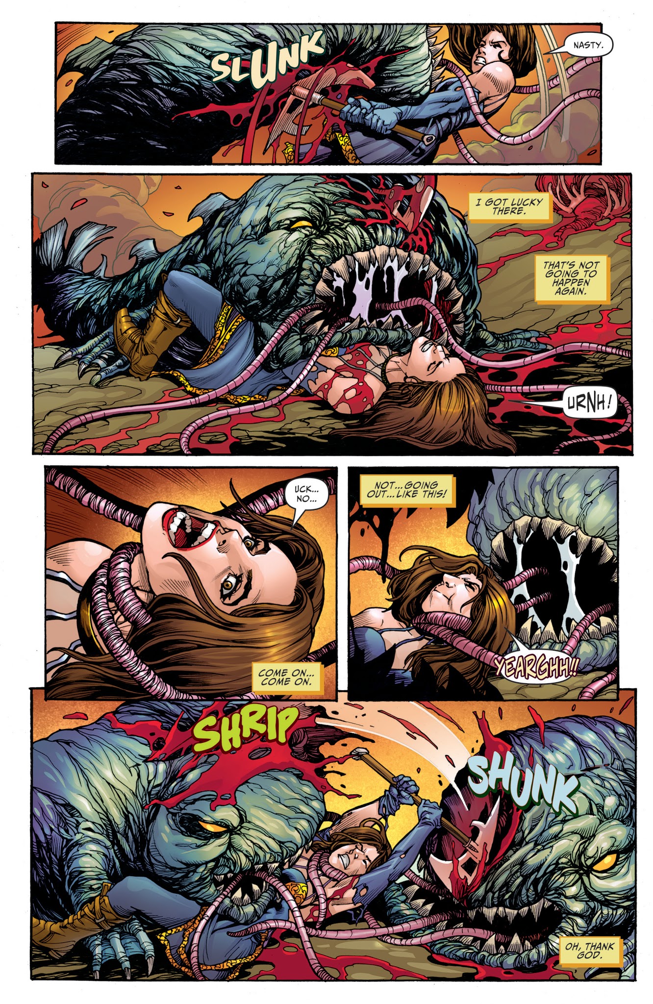 Read online Belle: Beast Hunter comic -  Issue #2 - 11