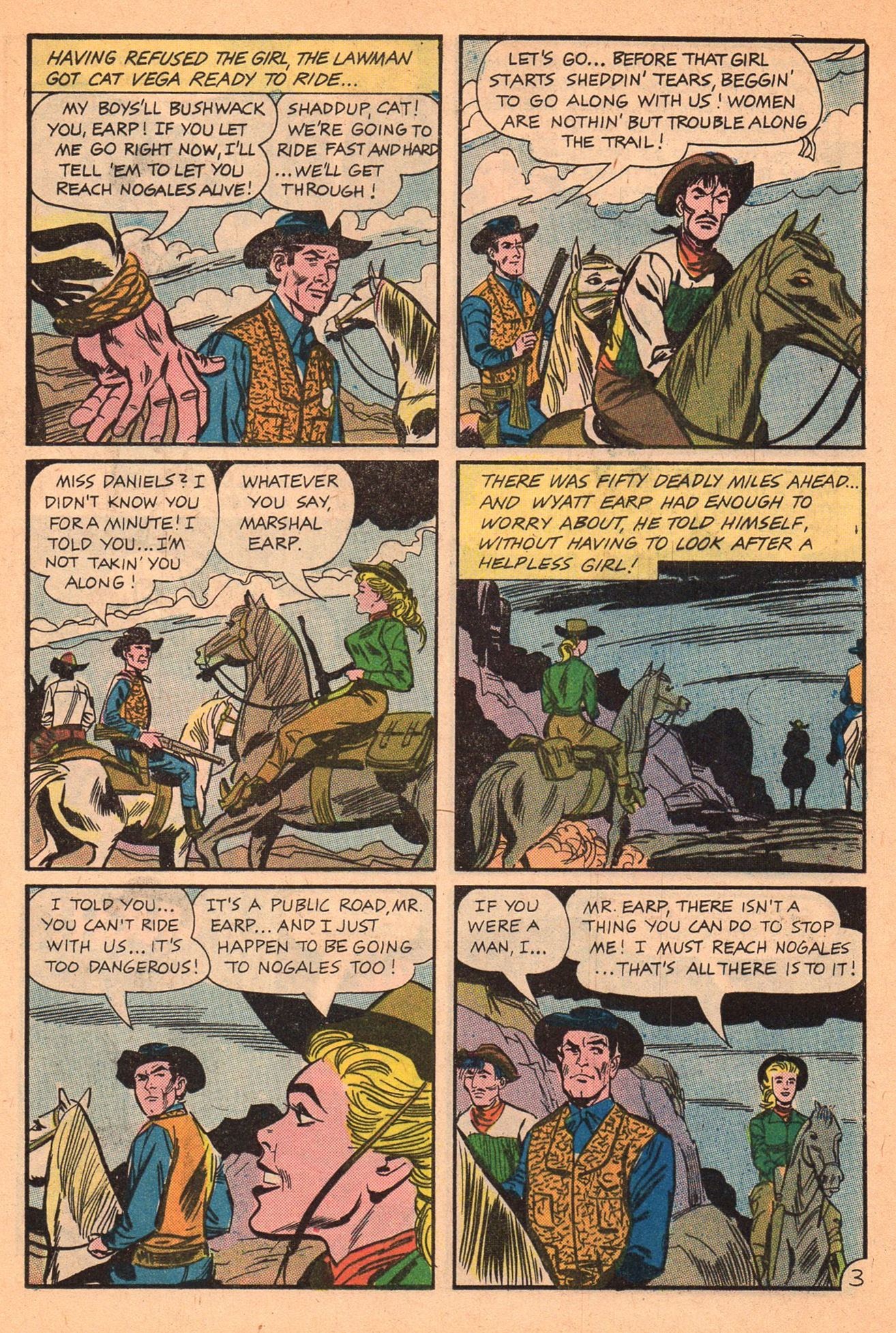 Read online Wyatt Earp Frontier Marshal comic -  Issue #62 - 17