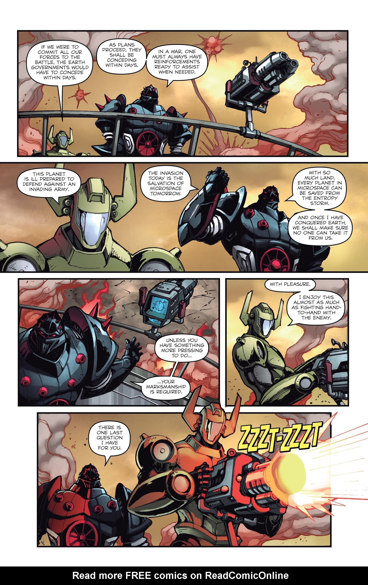 Read online Micronauts: Wrath of Karza comic -  Issue #4 - 9