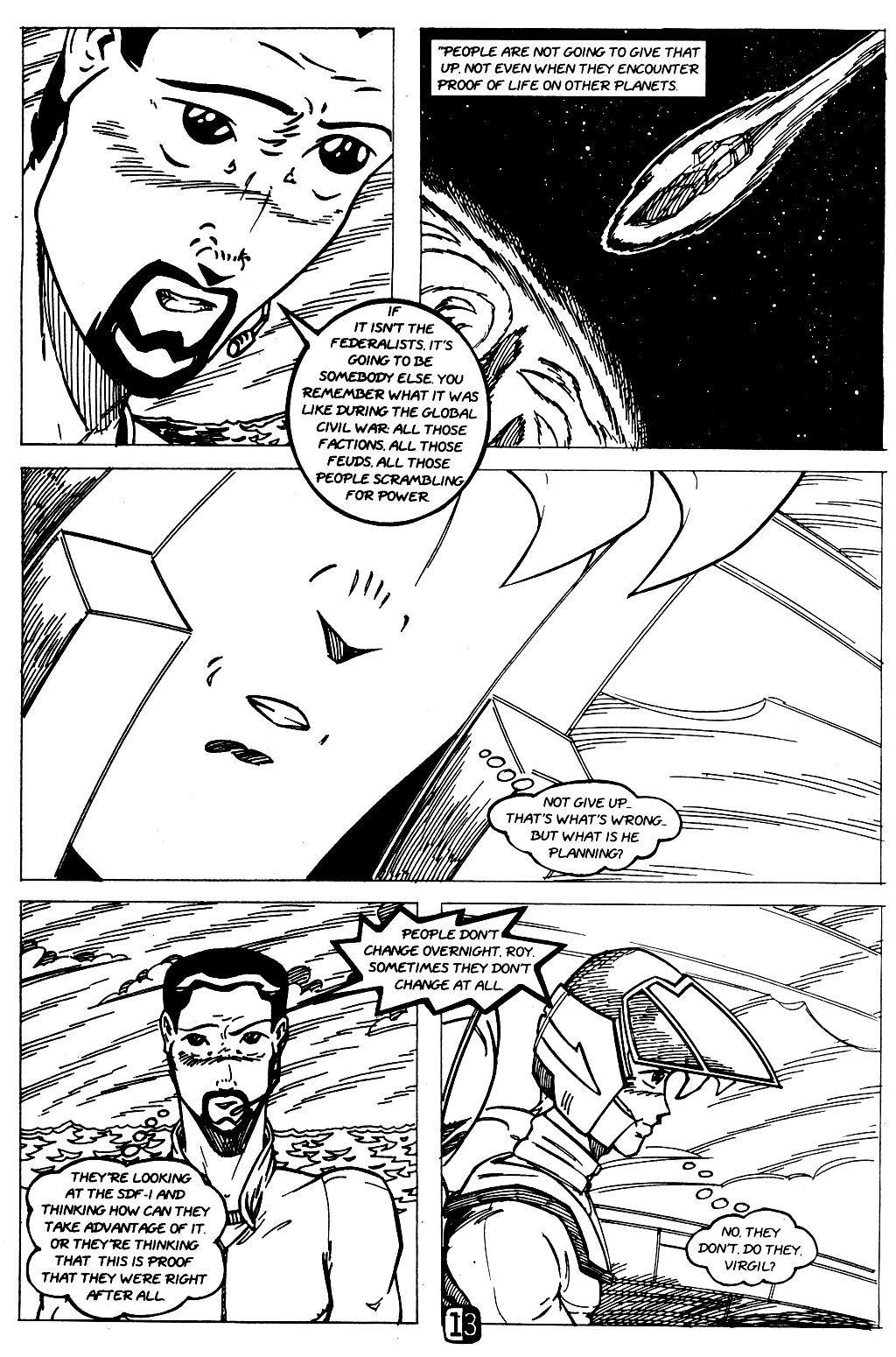 Read online Robotech: Return to Macross comic -  Issue #37 - 14