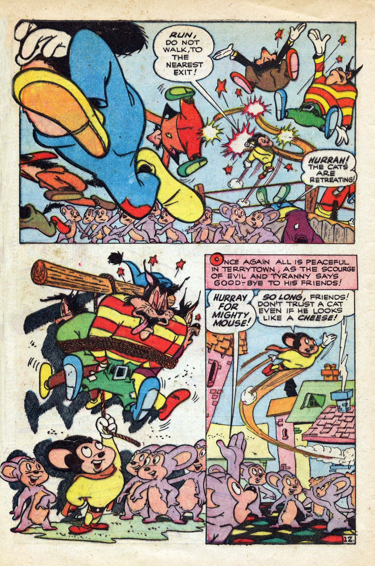 Read online Paul Terry's Mighty Mouse Comics comic -  Issue #2 - 32