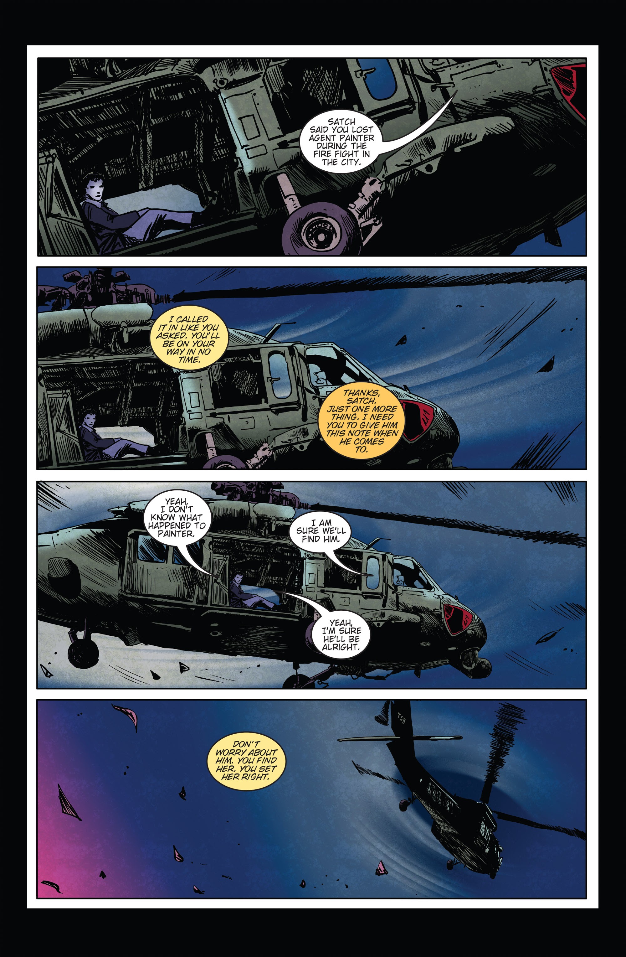 Read online Left On Mission comic -  Issue #1 - 23