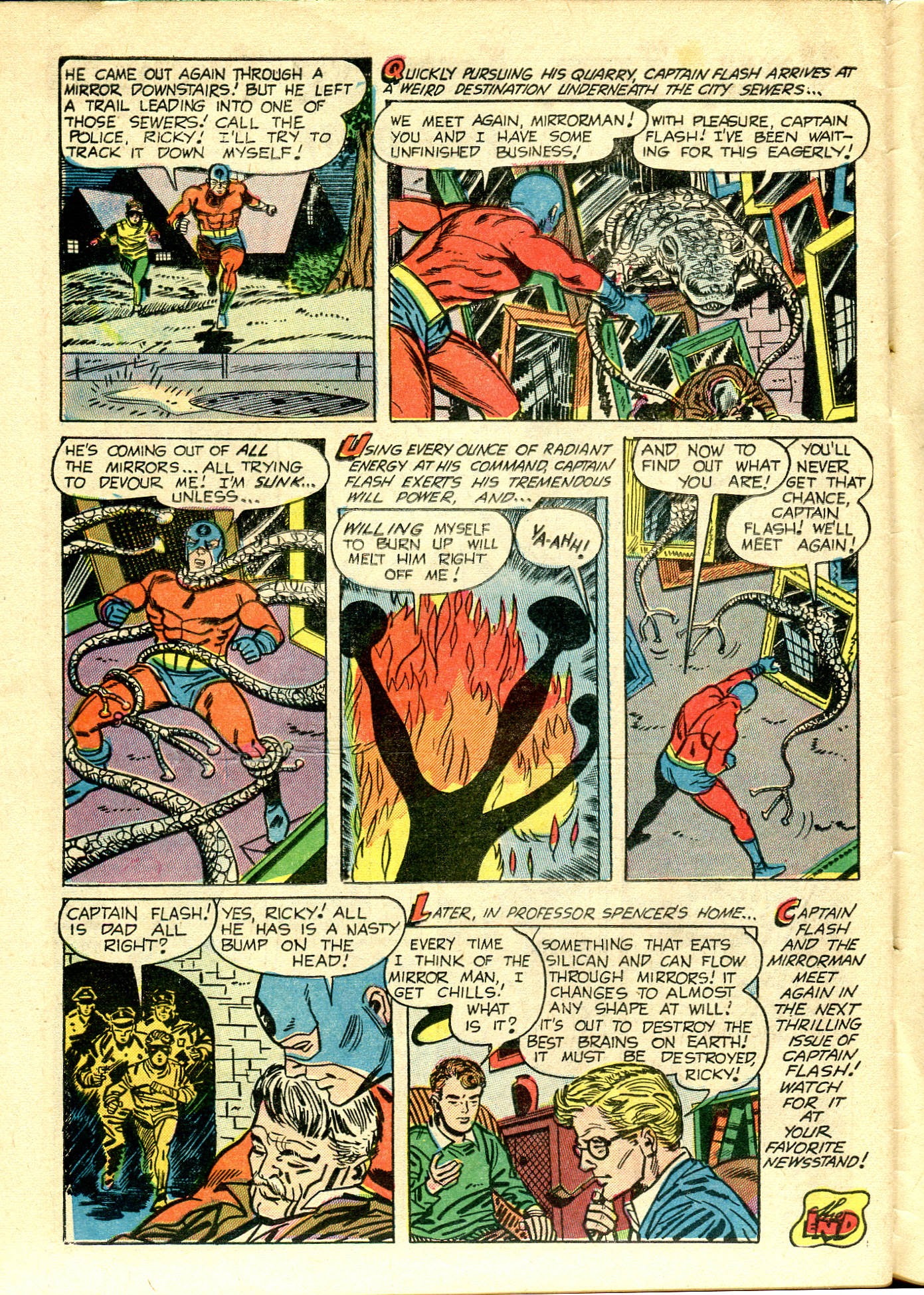 Read online Captain Flash comic -  Issue #1 - 31