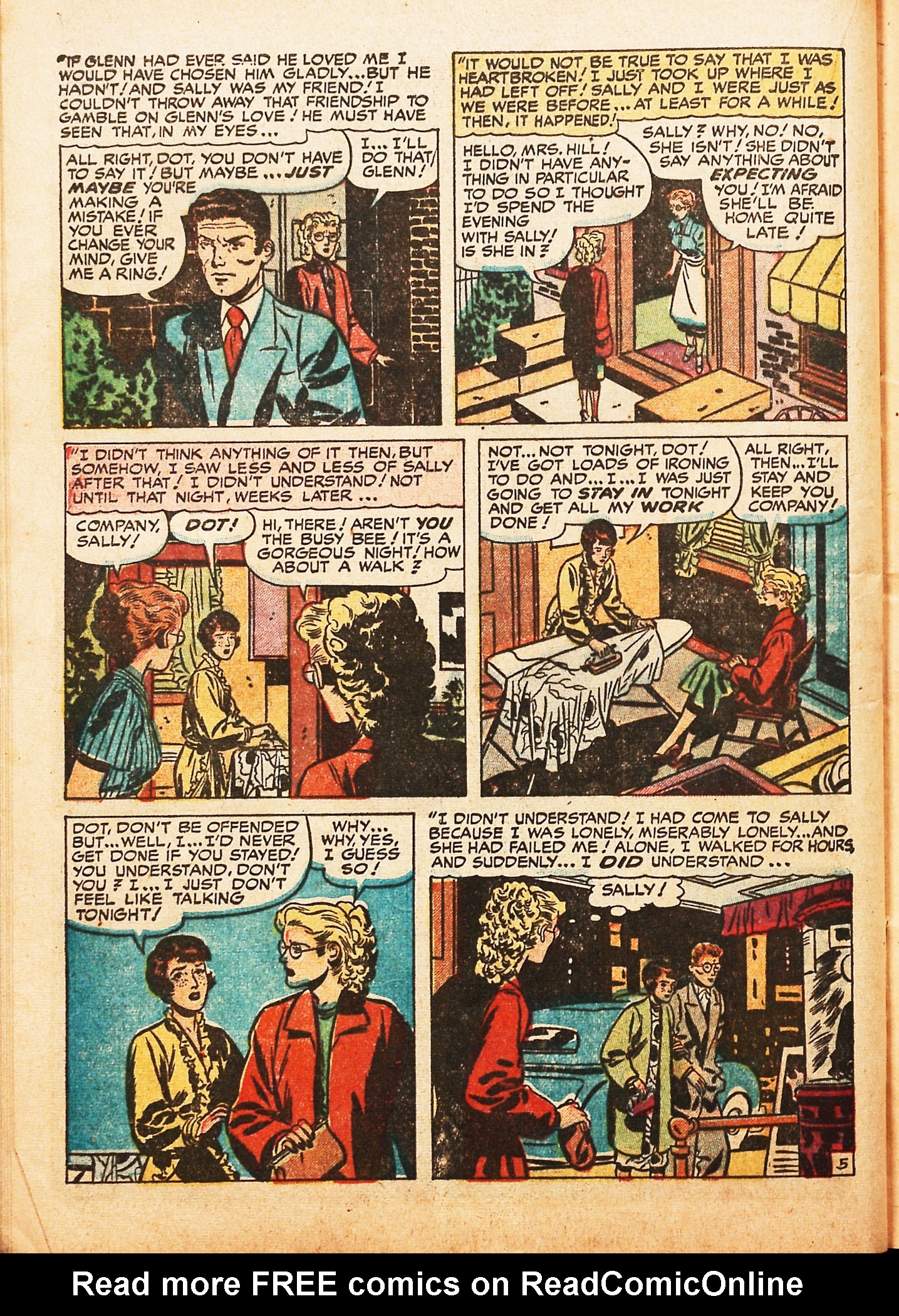 Read online Young Love (1949) comic -  Issue #16 - 22
