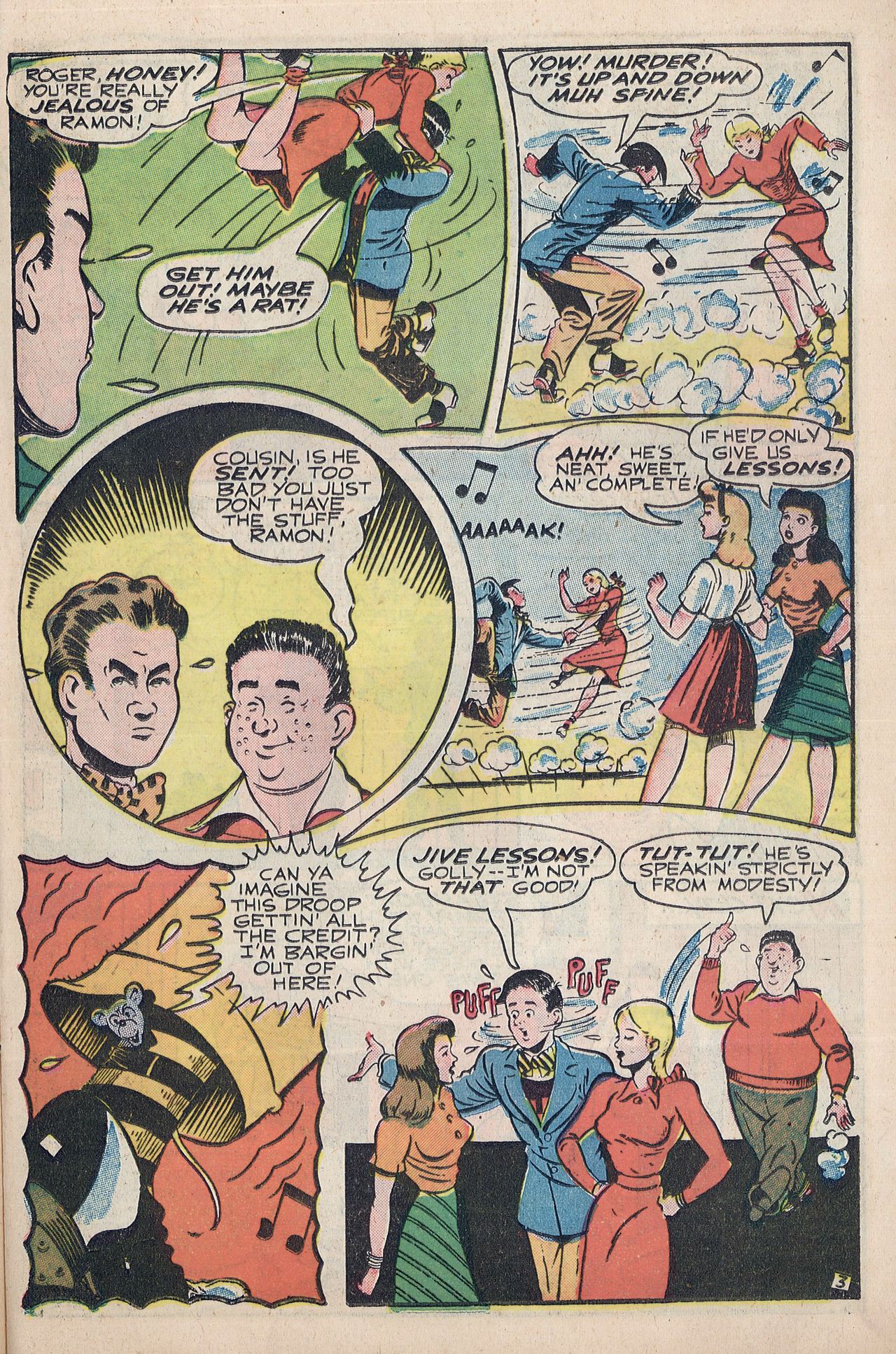 Read online Exciting Comics comic -  Issue #56 - 16