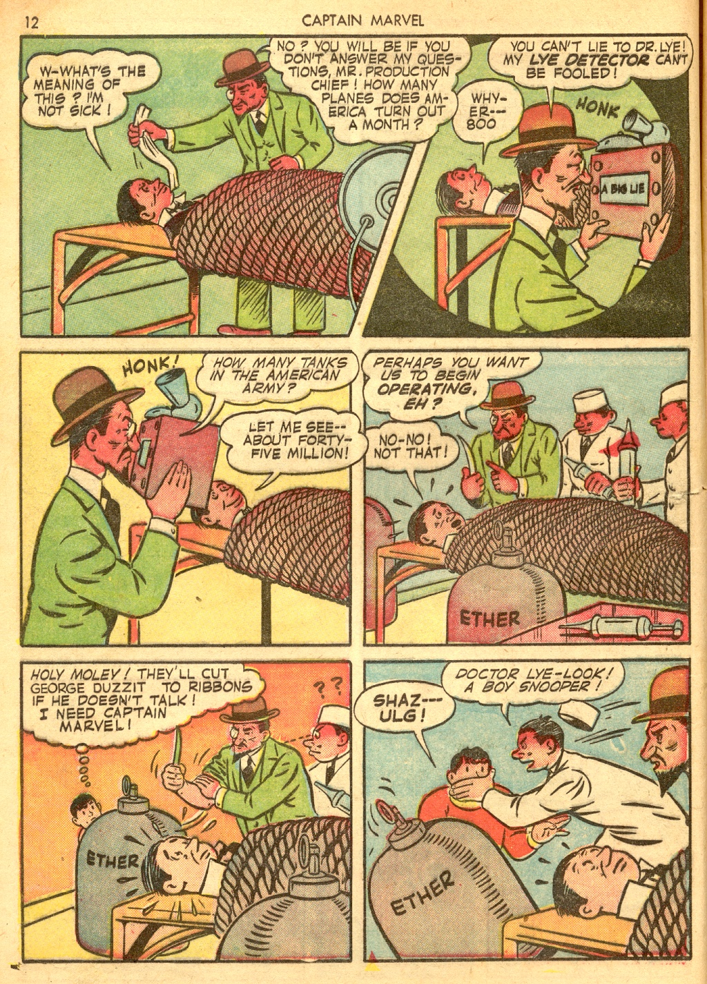 Read online Captain Marvel Adventures comic -  Issue #23 - 12
