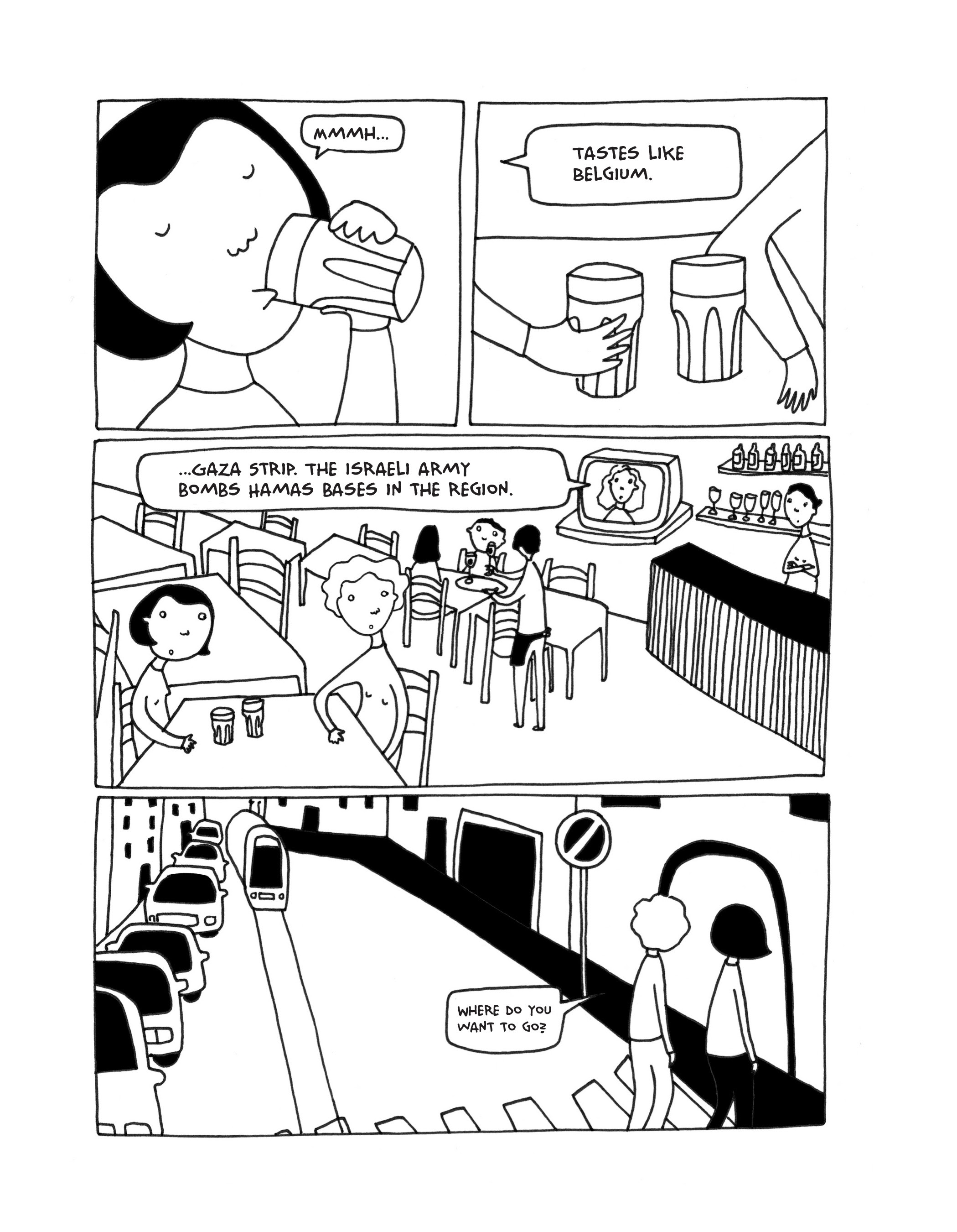 Read online Green Almonds: Letters from Palestine comic -  Issue # TPB (Part 2) - 49