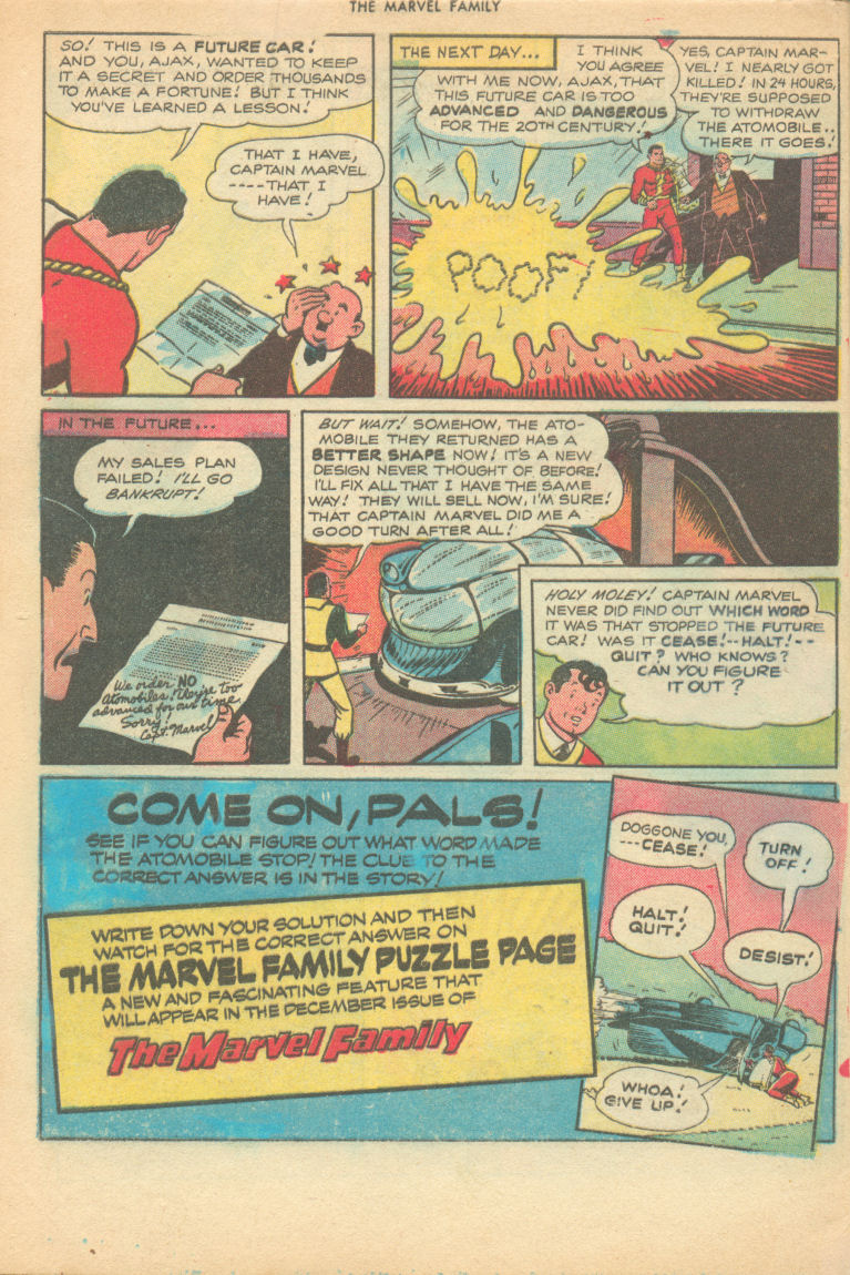 Read online The Marvel Family comic -  Issue #17 - 49