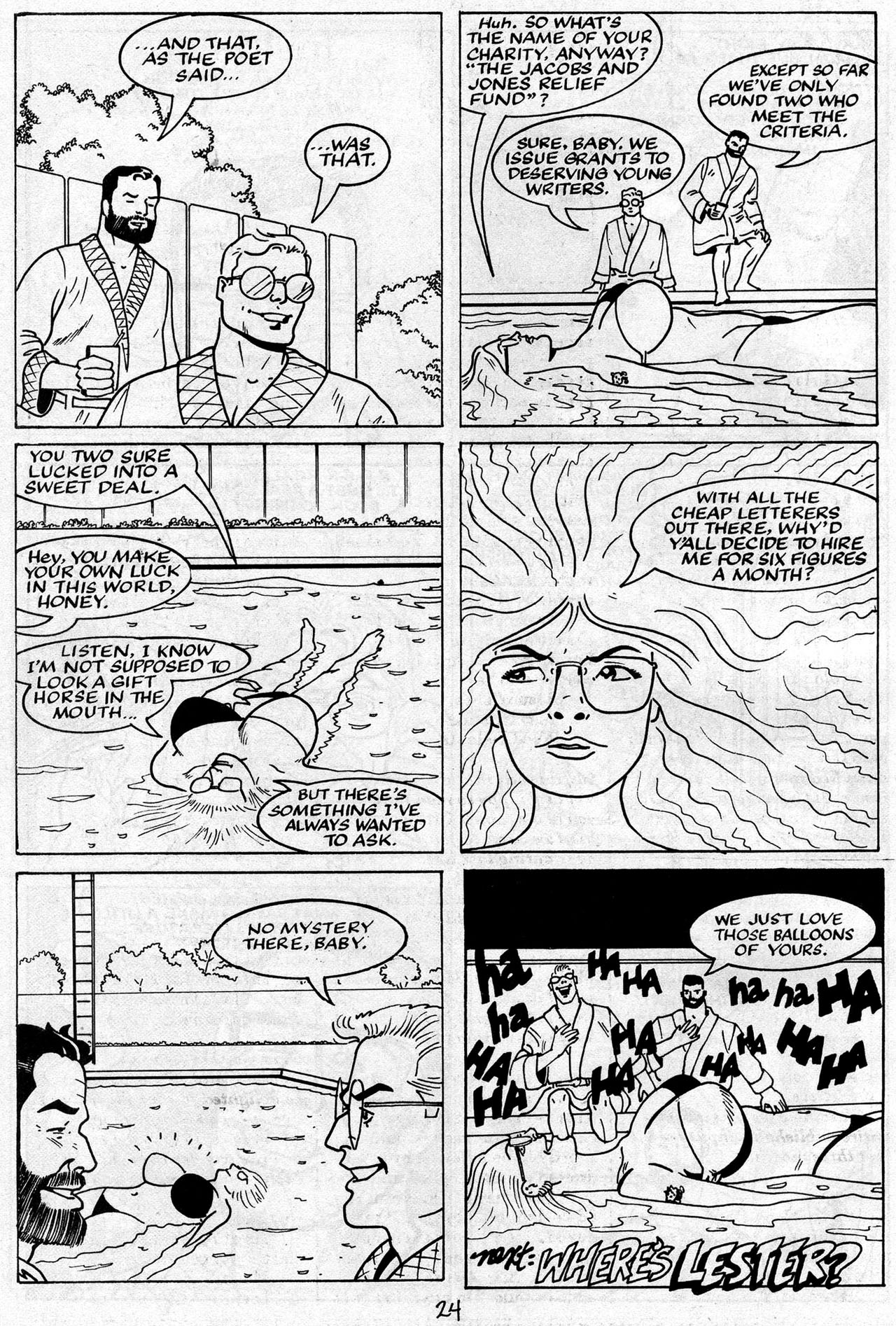 Read online The Trouble With Girls (1989) comic -  Issue #19 - 26