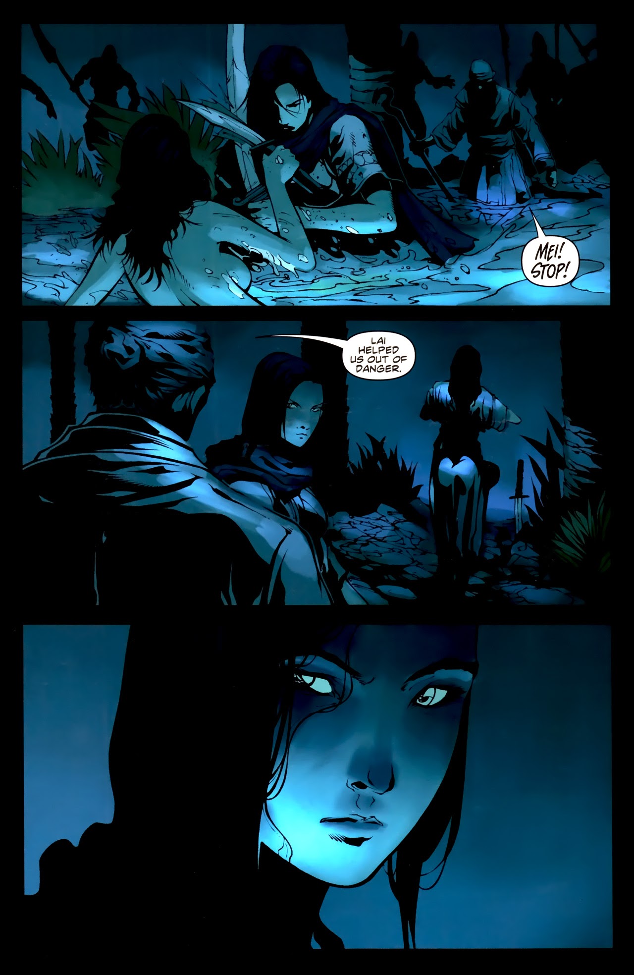 Read online Widow Warriors comic -  Issue #3 - 10