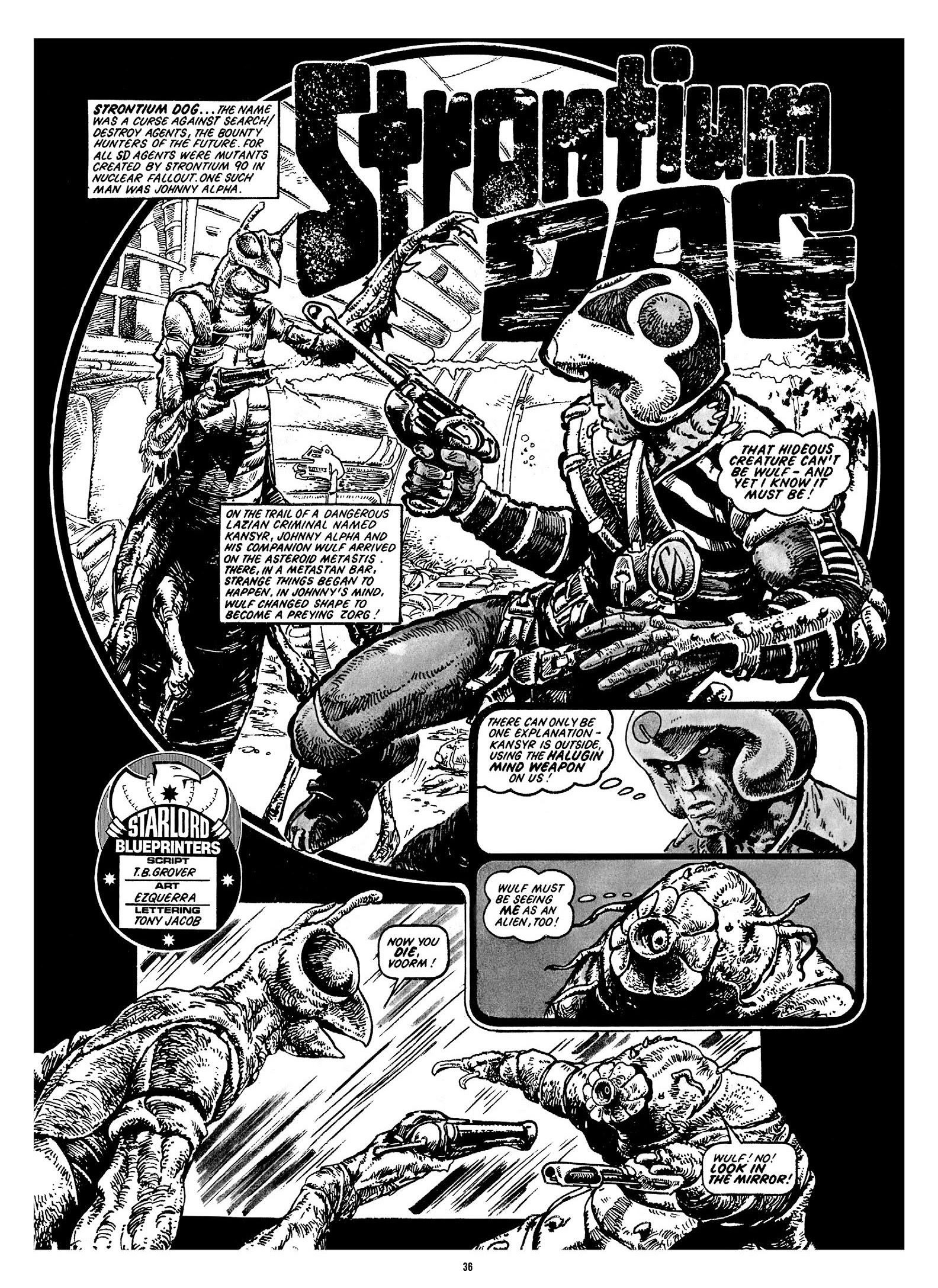 Read online Strontium Dog Search and Destroy: The Starlord Years comic -  Issue # TPB - 36