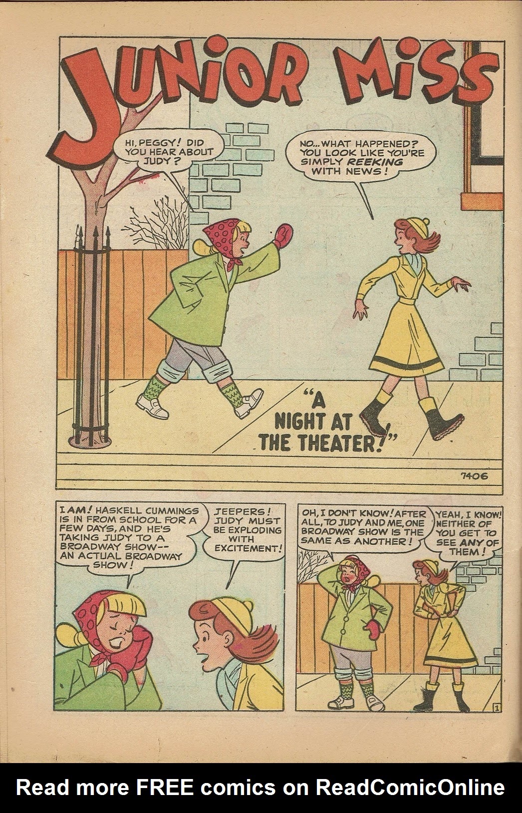 Read online Junior Miss (1947) comic -  Issue #38 - 30