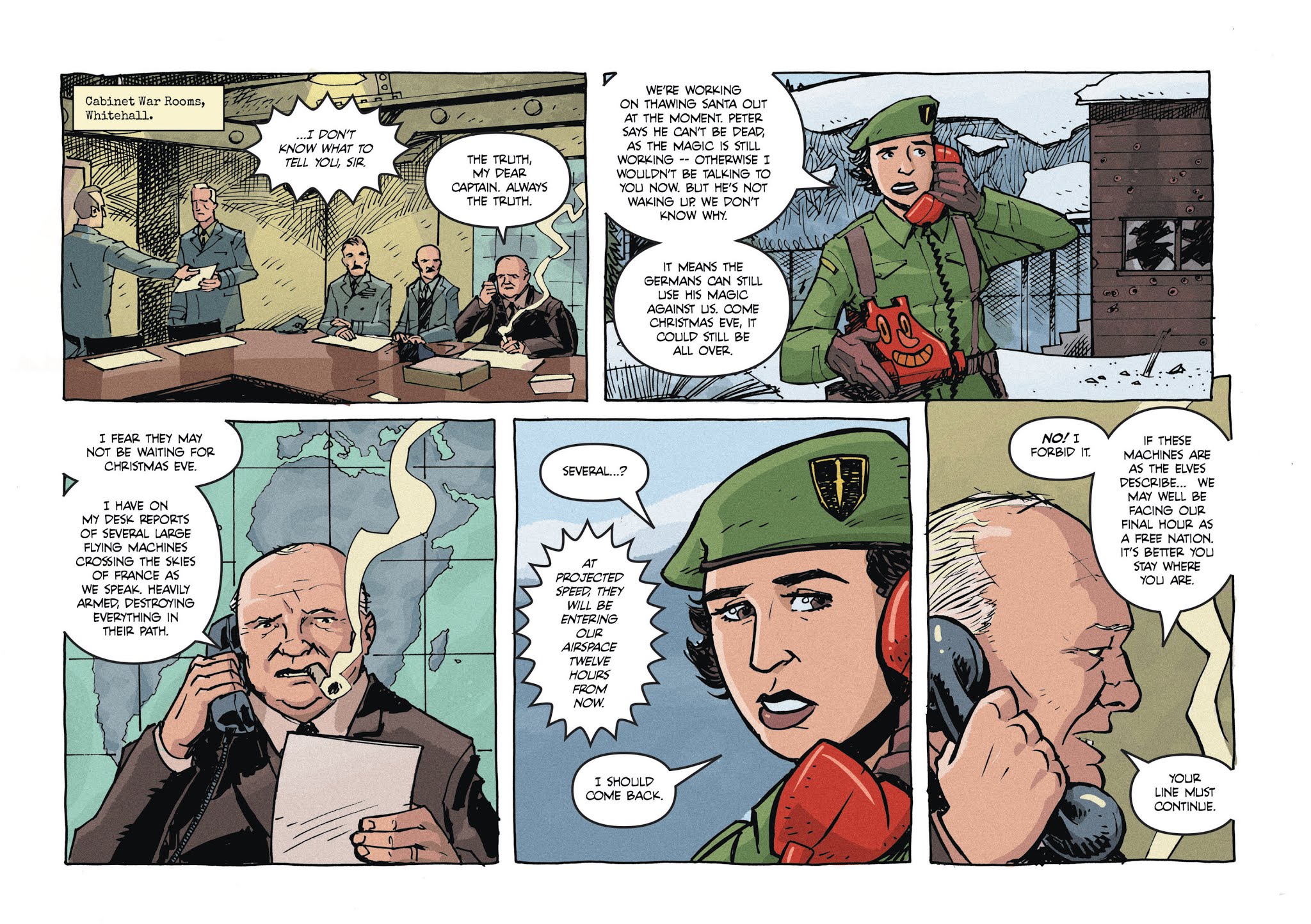 Read online Santa Claus vs. The Nazis comic -  Issue # TPB - 69