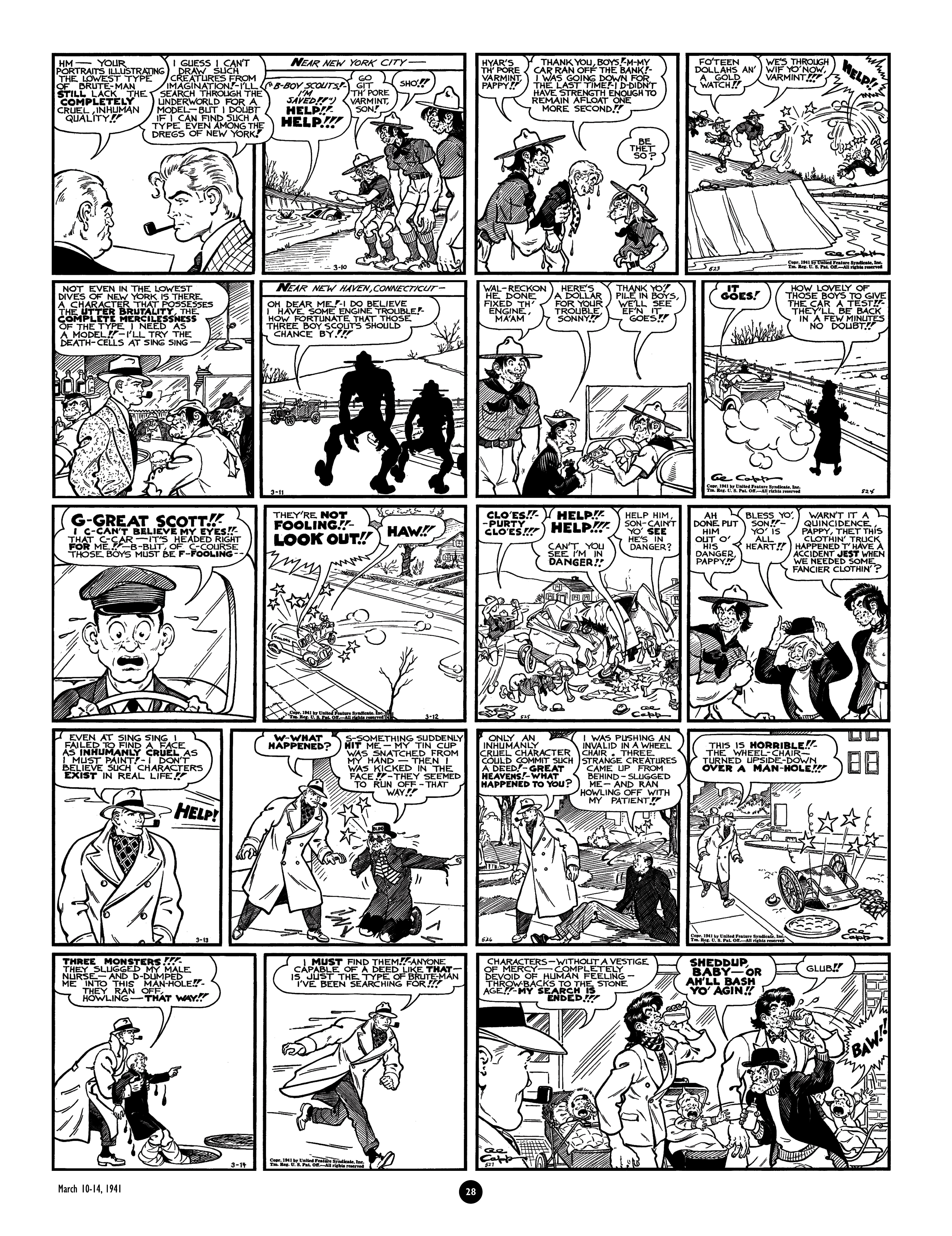 Read online Al Capp's Li'l Abner Complete Daily & Color Sunday Comics comic -  Issue # TPB 4 (Part 1) - 29