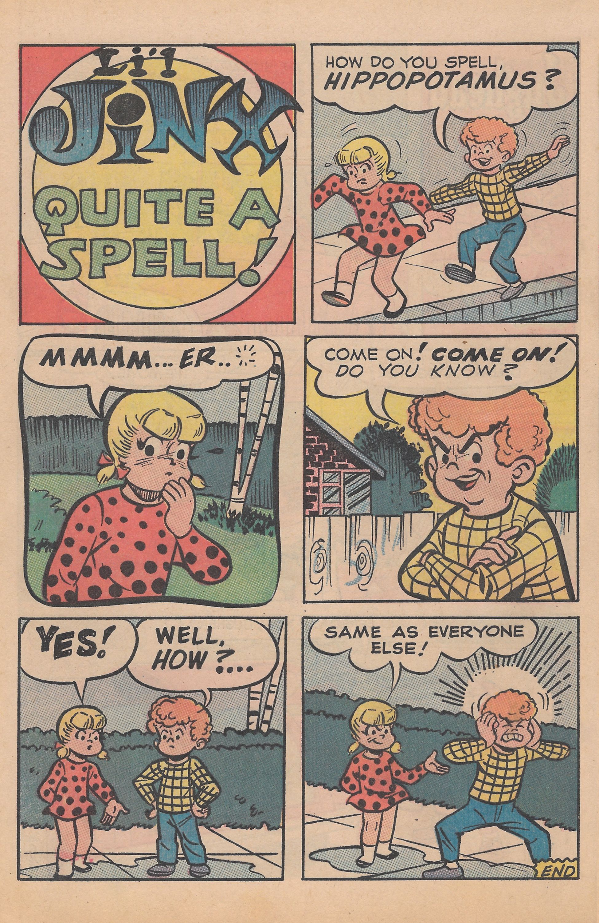 Read online Jughead's Jokes comic -  Issue #18 - 22