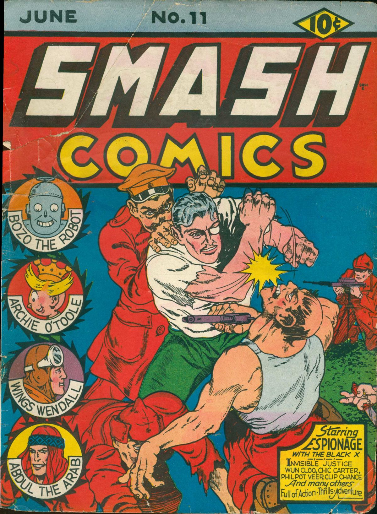 Read online Smash Comics comic -  Issue #11 - 1