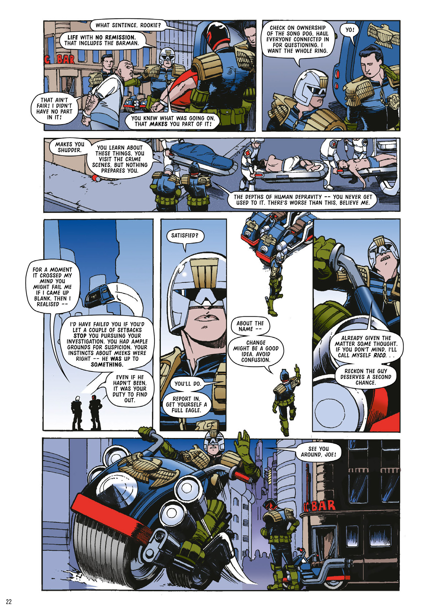 Read online Judge Dredd: The Complete Case Files comic -  Issue # TPB 32 (Part 1) - 24