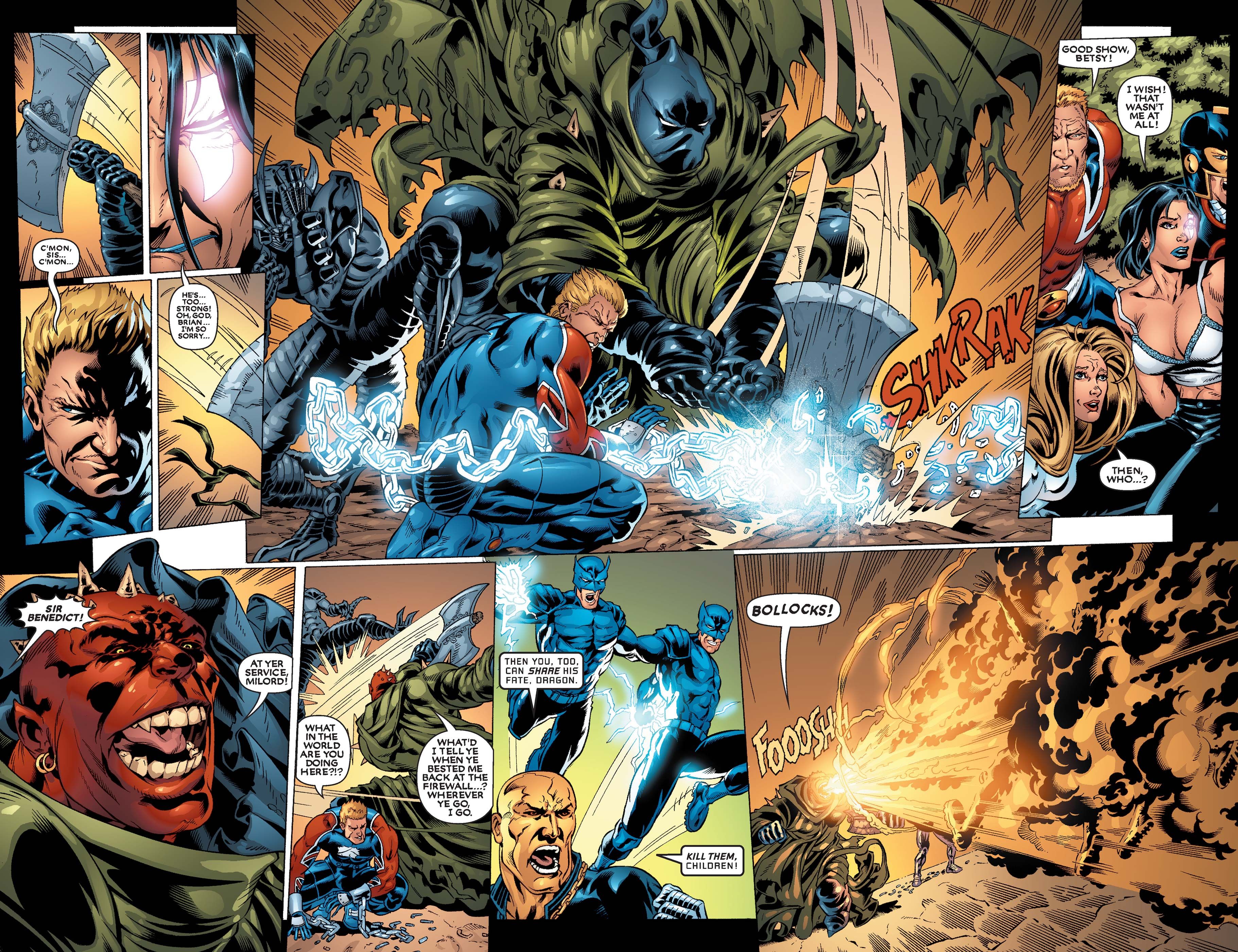 Read online Excalibur (2001) comic -  Issue #4 - 7