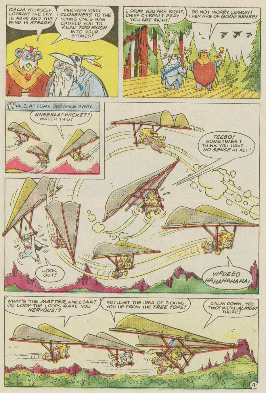 Read online Ewoks (1987) comic -  Issue #3 - 6