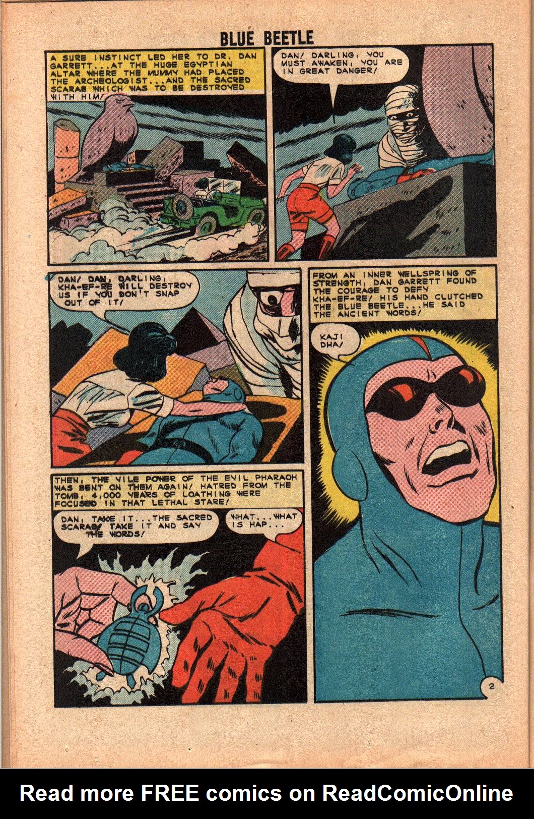 Read online Blue Beetle (1964) comic -  Issue #1 - 24