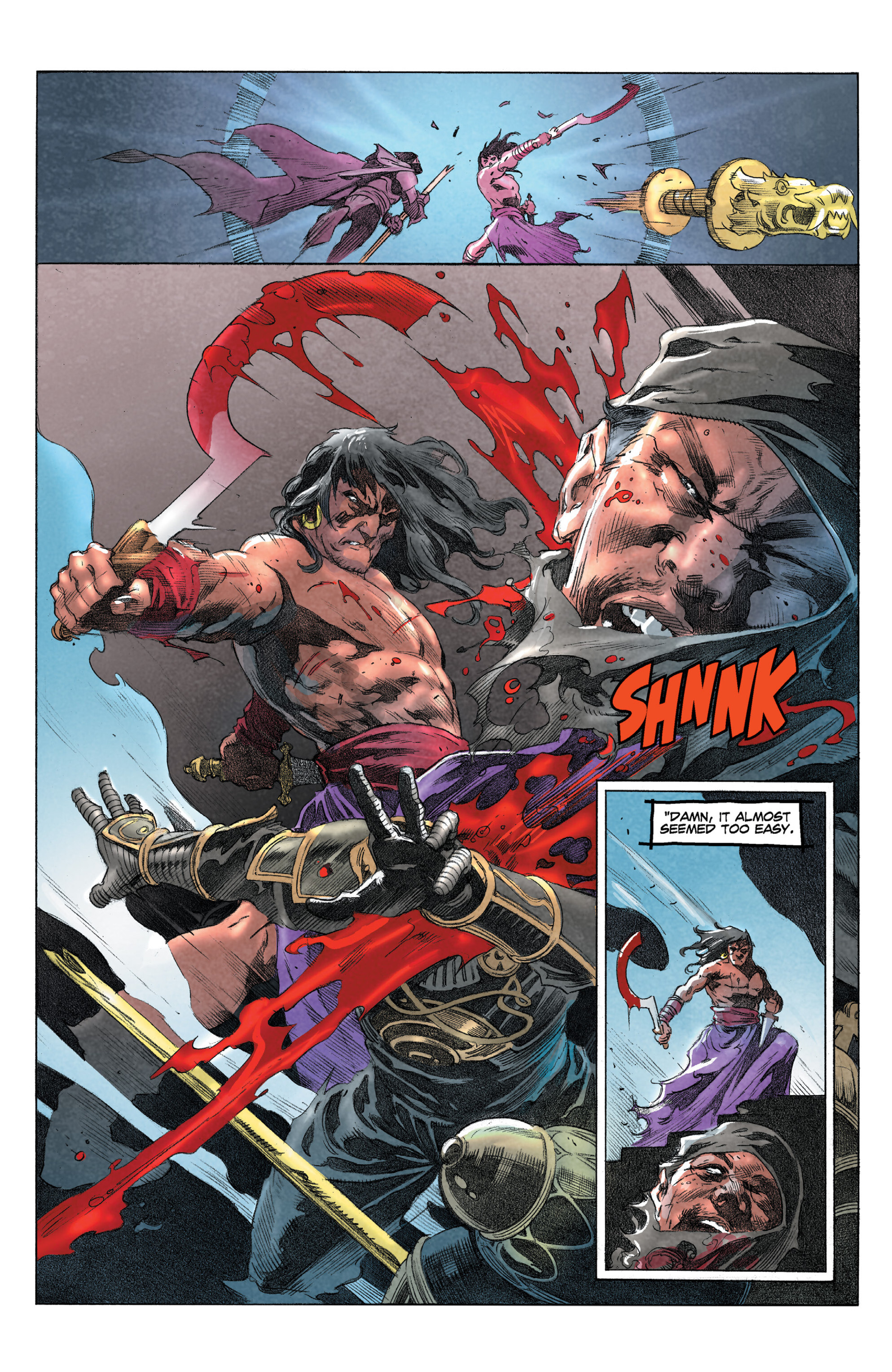 Read online King Conan Chronicles Epic Collection comic -  Issue # Wolves And Dragons (Part 3) - 34