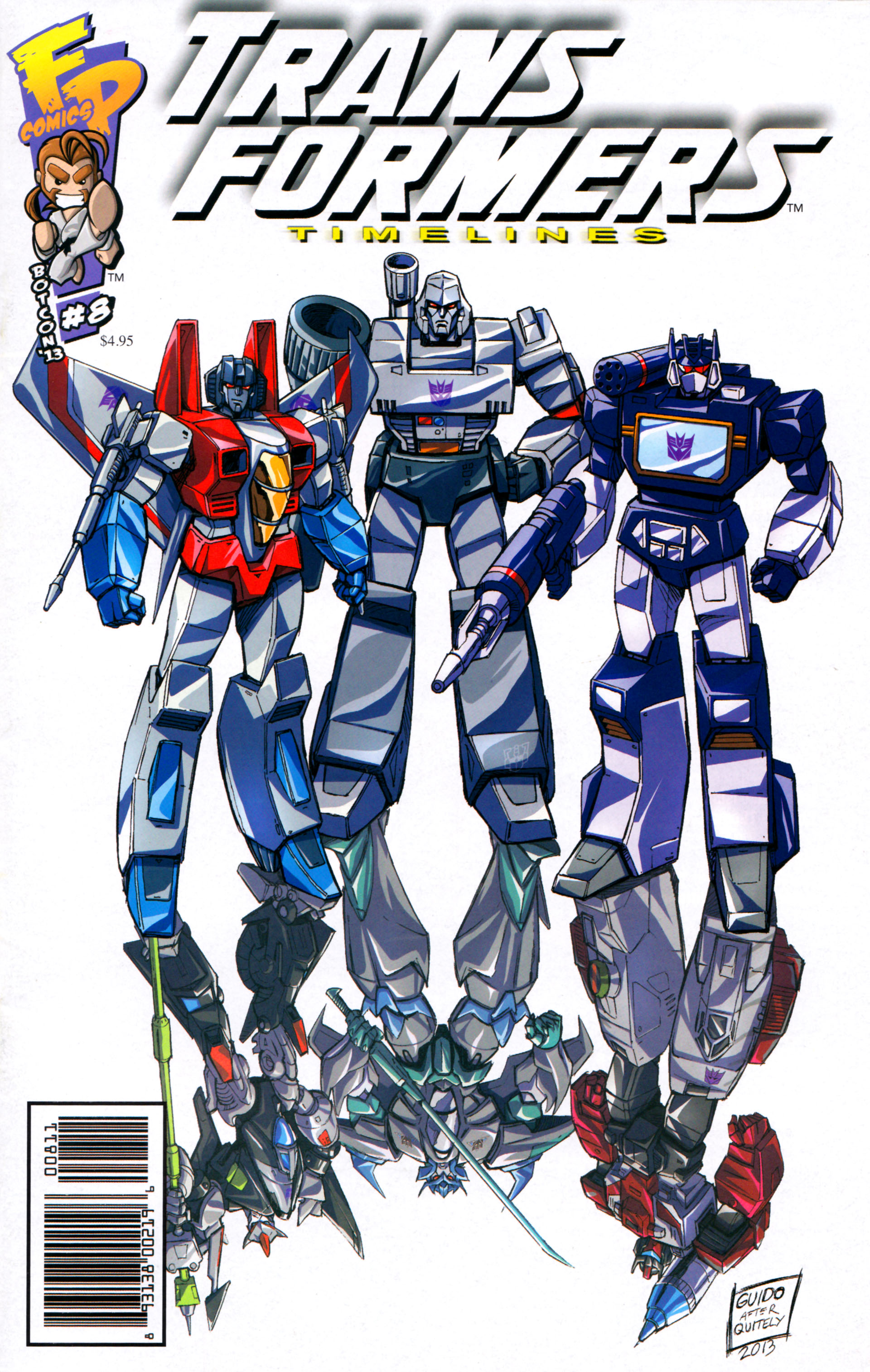 Read online Transformers: Timelines comic -  Issue #8 - 1
