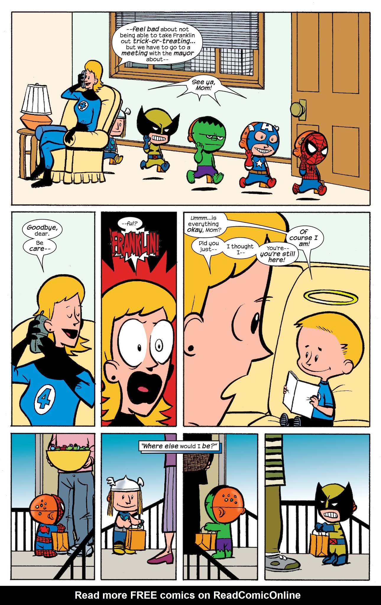 Read online Franklin Richards: A Fantastic Year comic -  Issue # TPB - 91