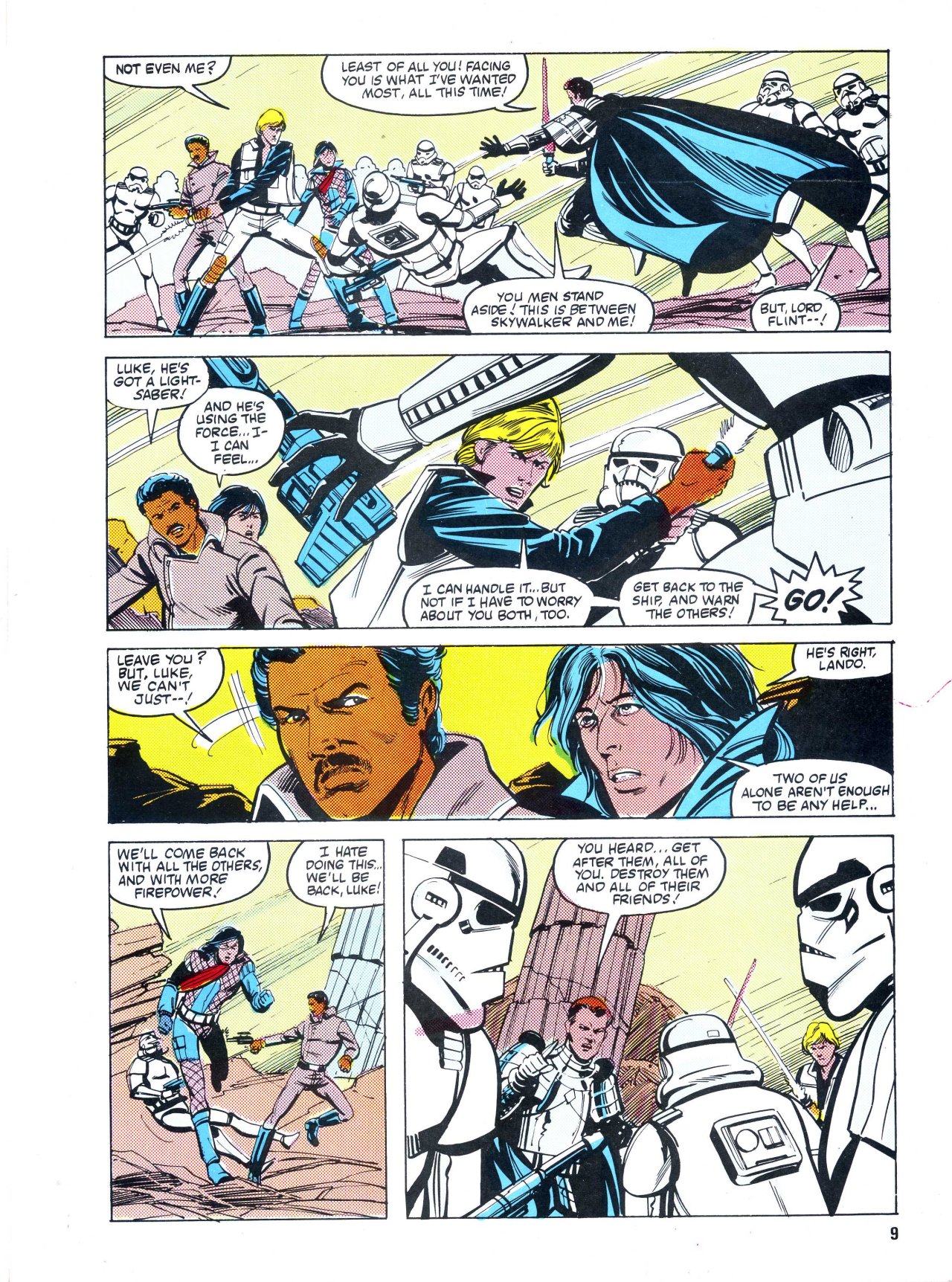 Read online Return of the Jedi comic -  Issue #88 - 9