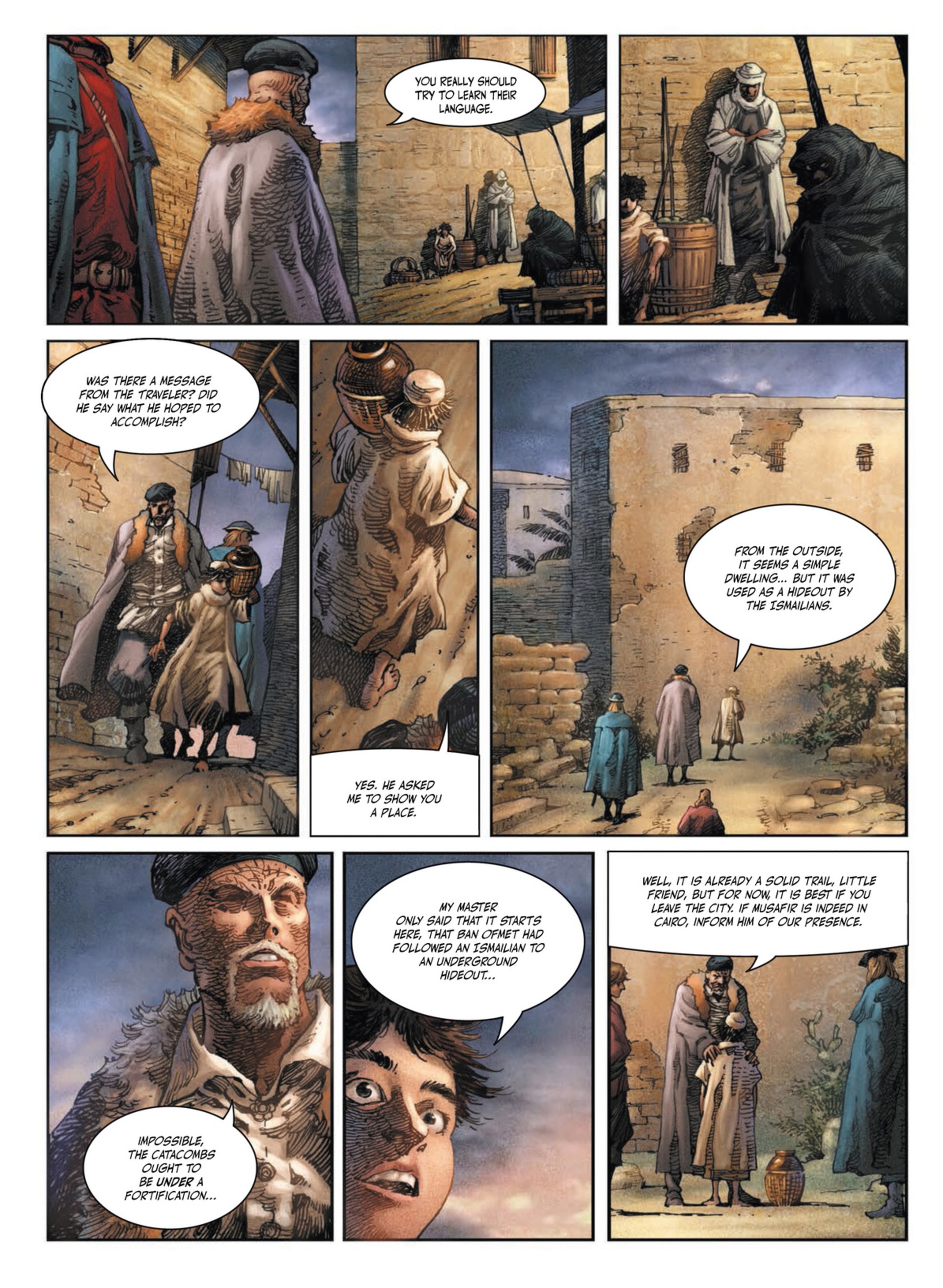 Read online Crusades comic -  Issue #1 - 104